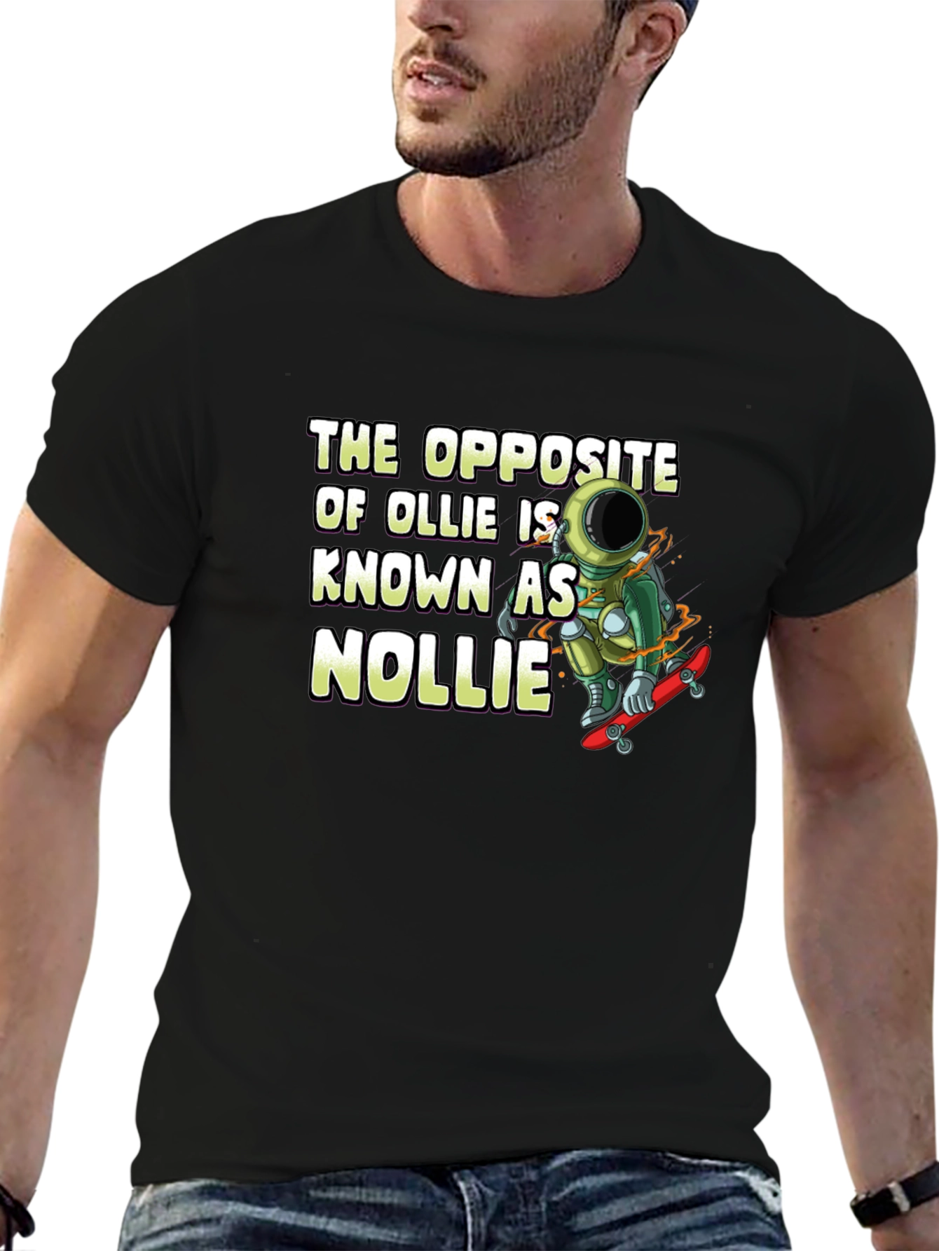 Nollie Astronaut Graphic T-Shirt