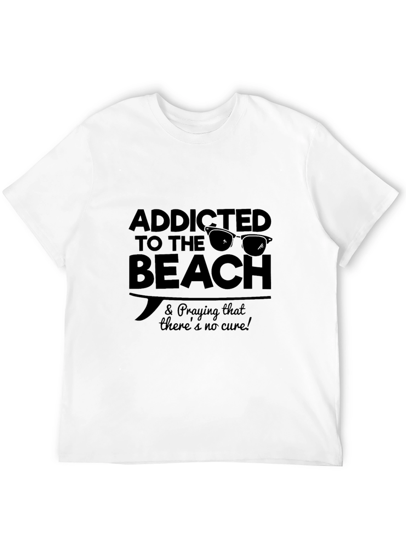 Addicted to the Beach Graphic T-Shirt