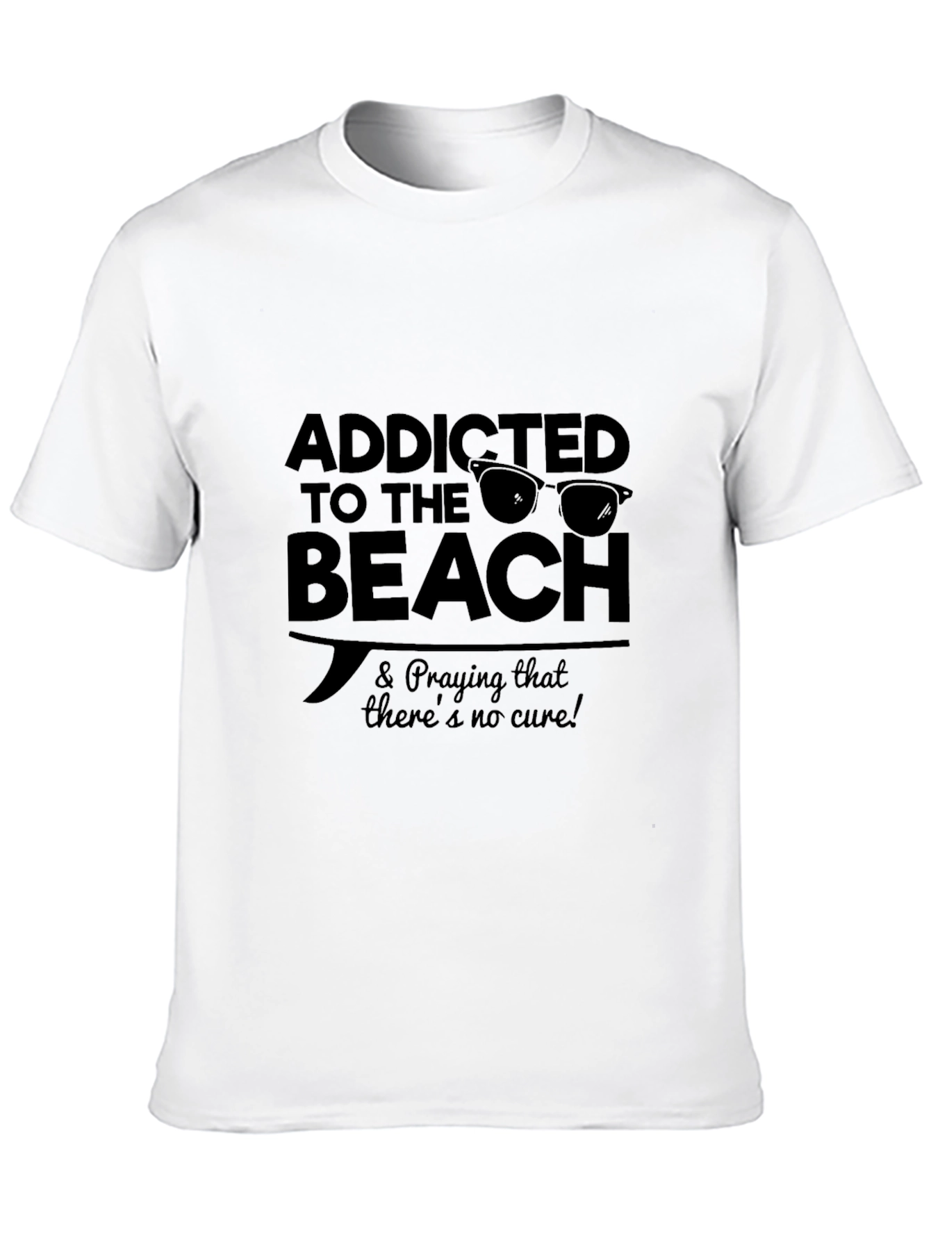 Addicted to the Beach Graphic T-Shirt