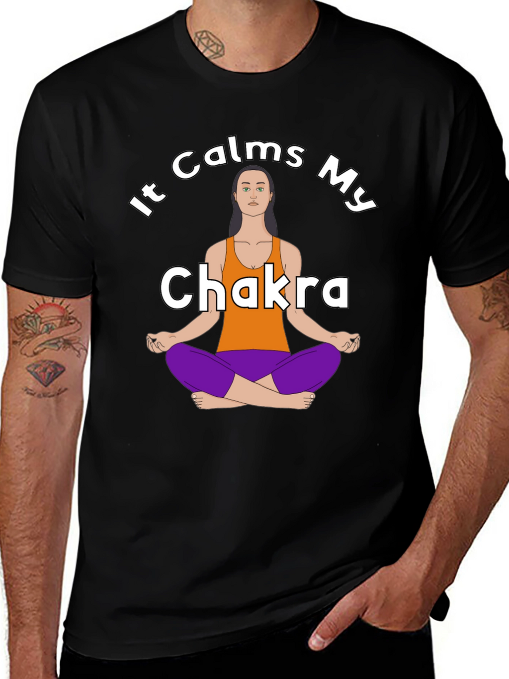 It Calms My Chakra Graphic T-Shirt