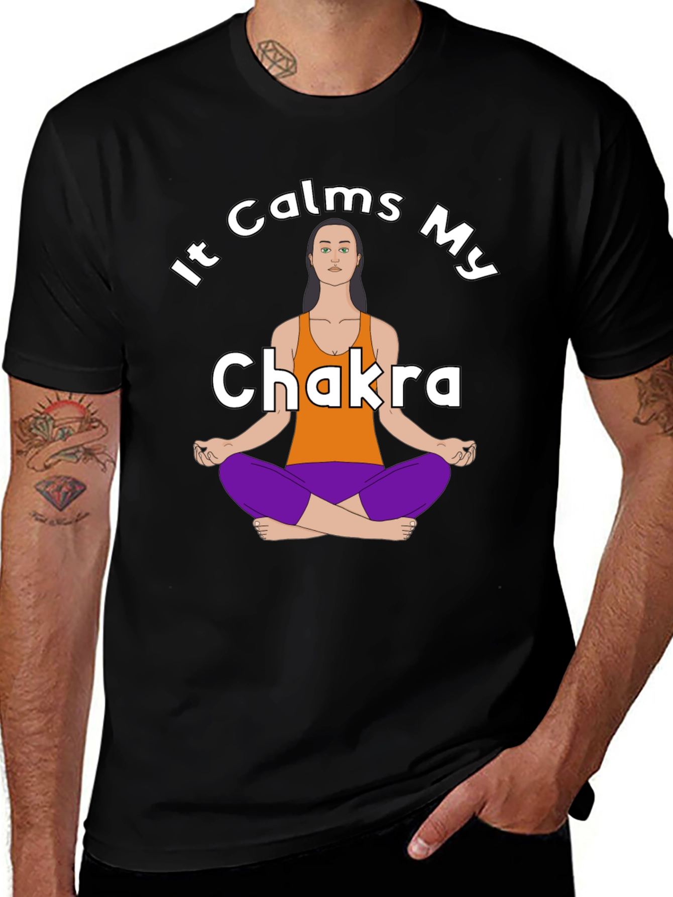 It Calms My Chakra Graphic T-Shirt