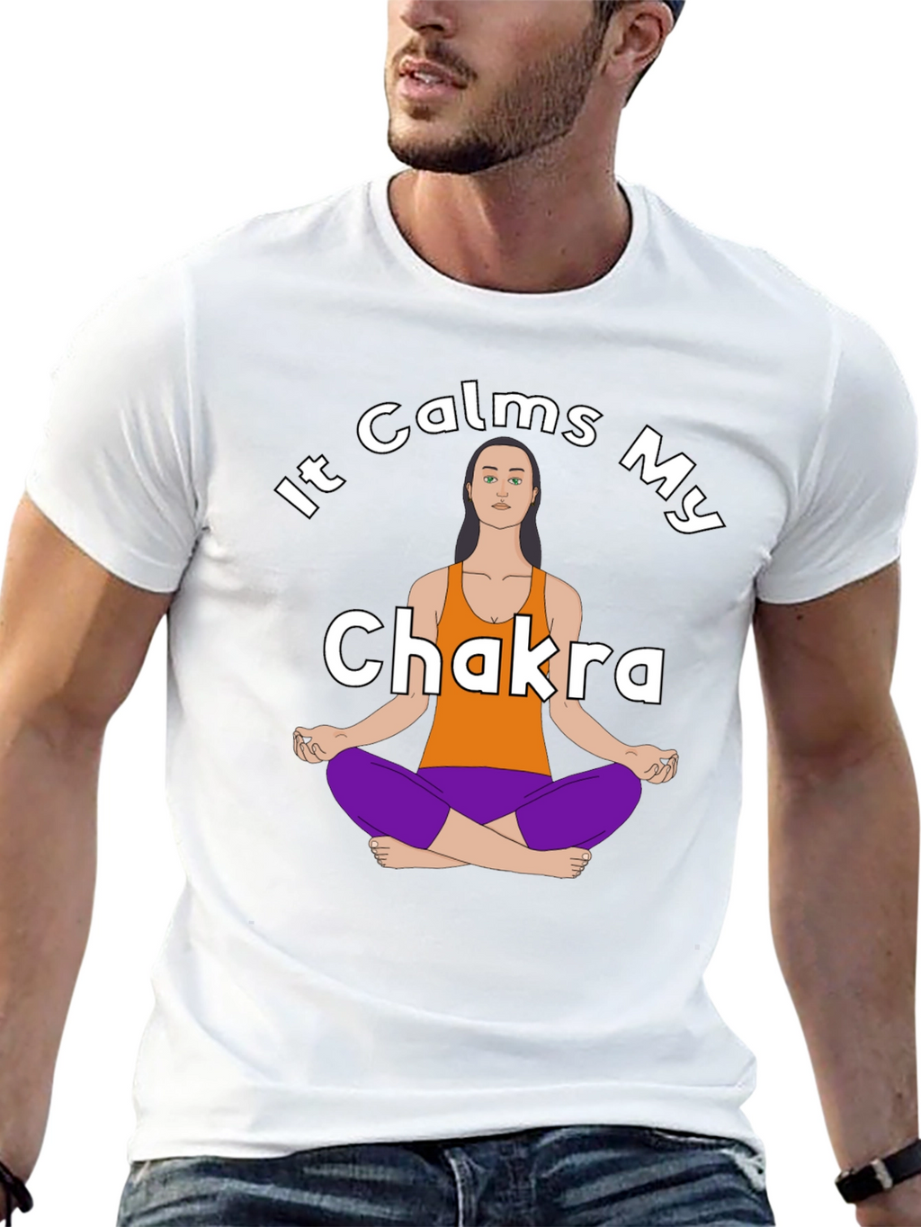 It Calms My Chakra Graphic T-Shirt