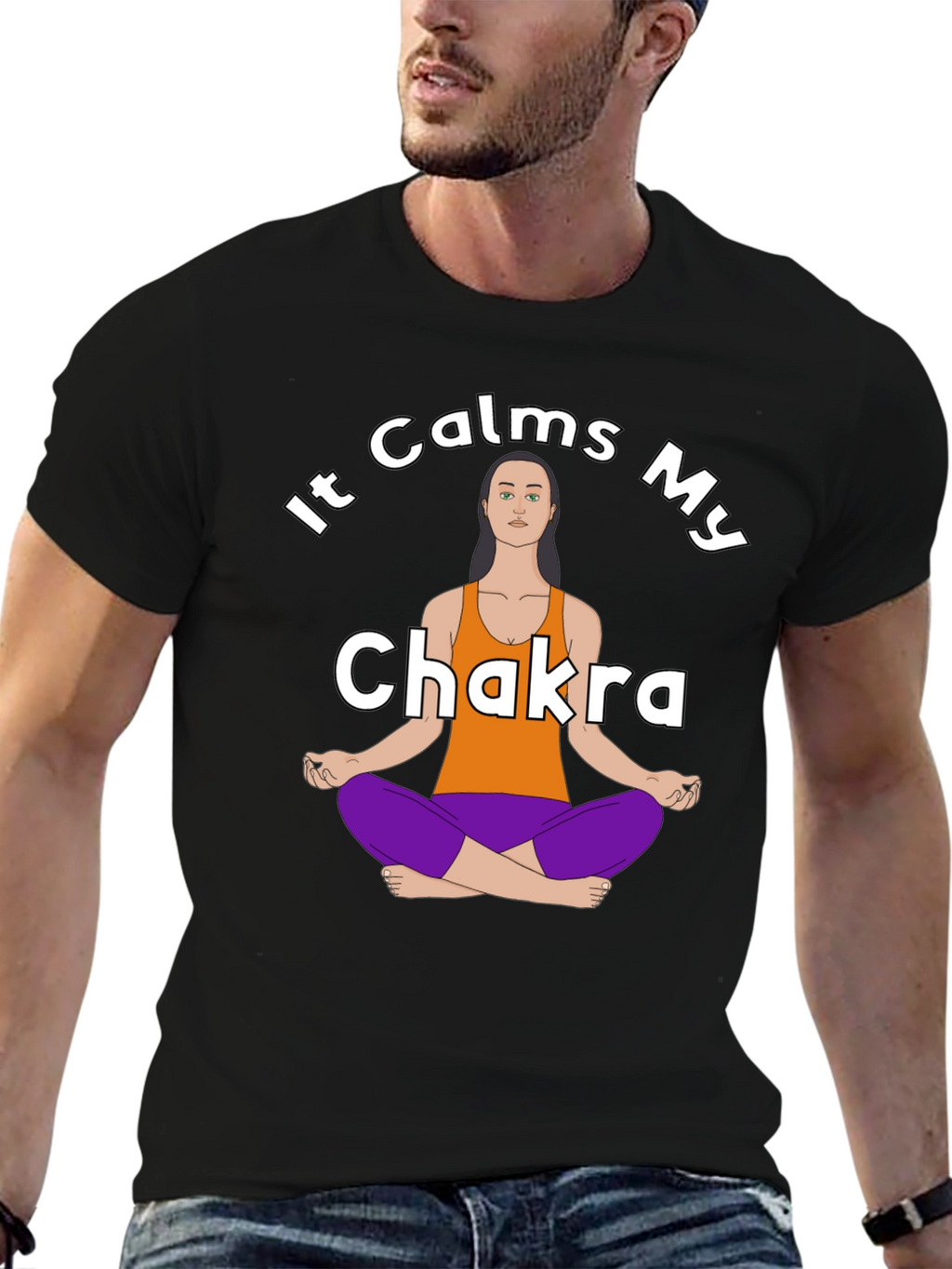 It Calms My Chakra Graphic T-Shirt