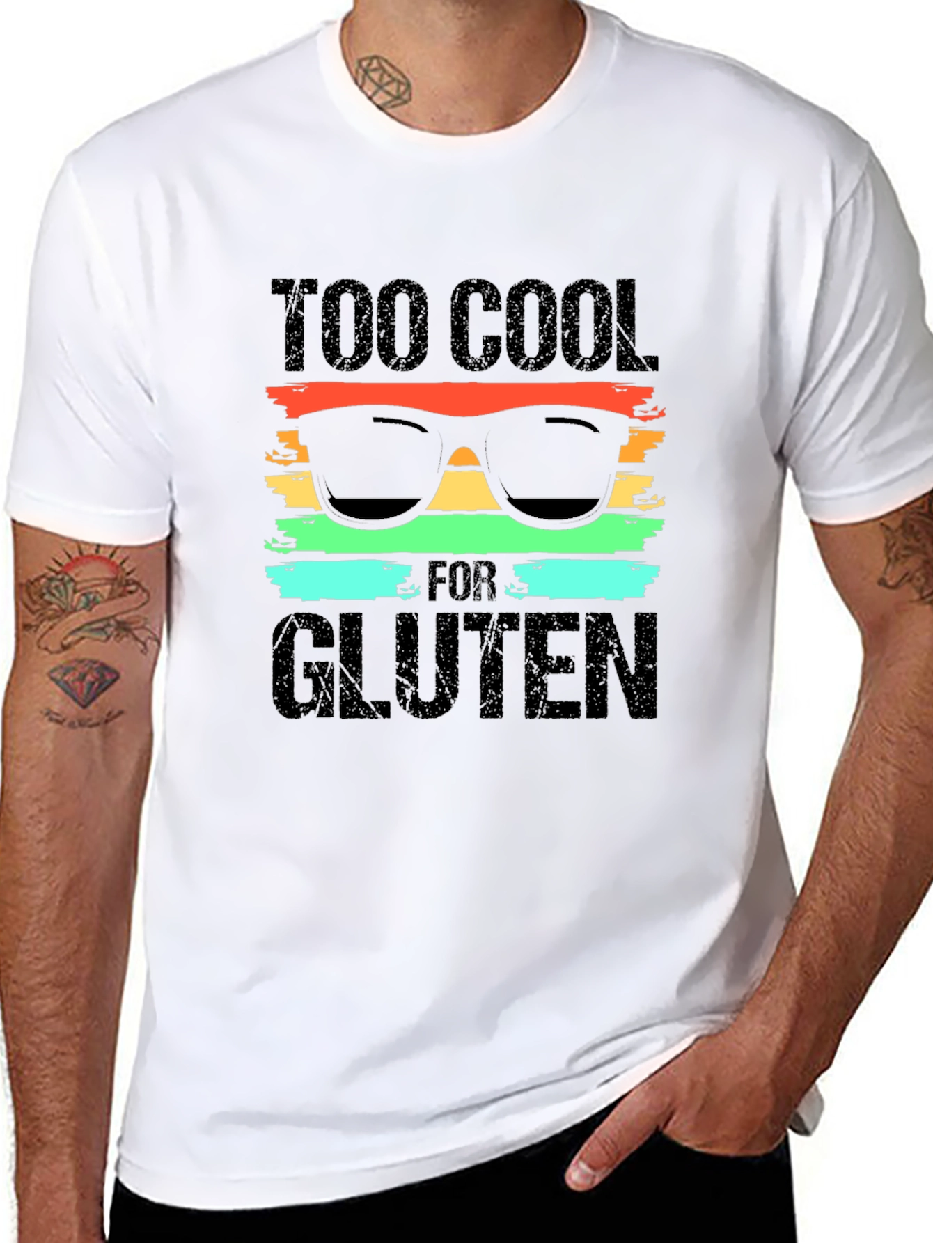 Too Cool for Gluten T-Shirt