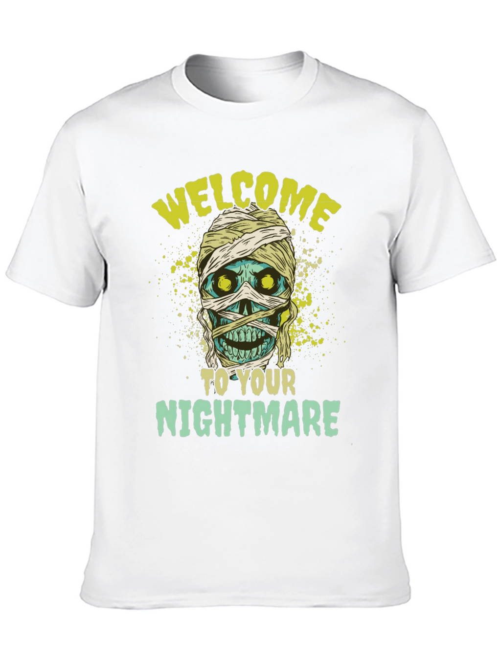 Mummy Nightmare Graphic Tee - Halloween Shirt