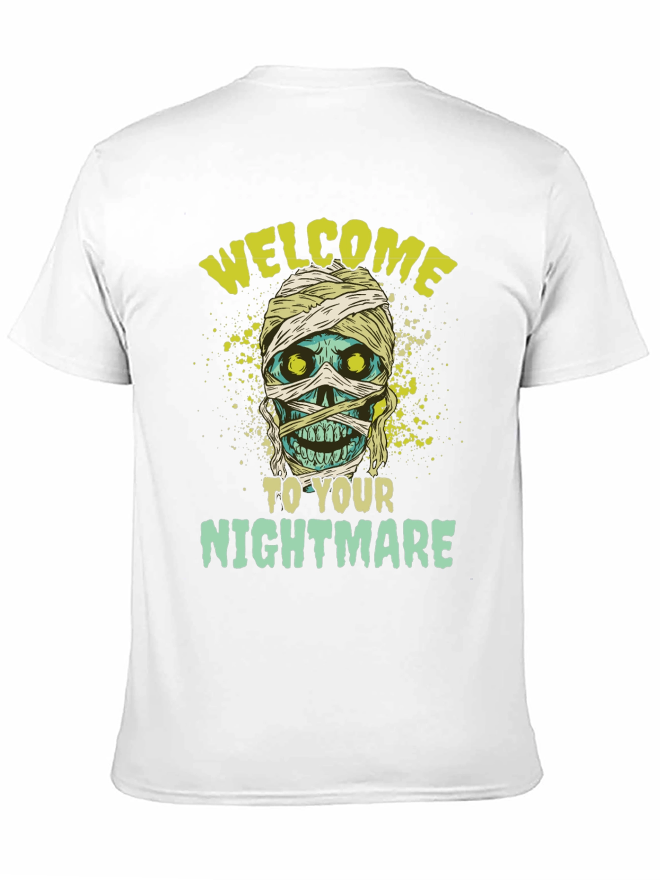 Mummy Nightmare Graphic Tee - Halloween Shirt
