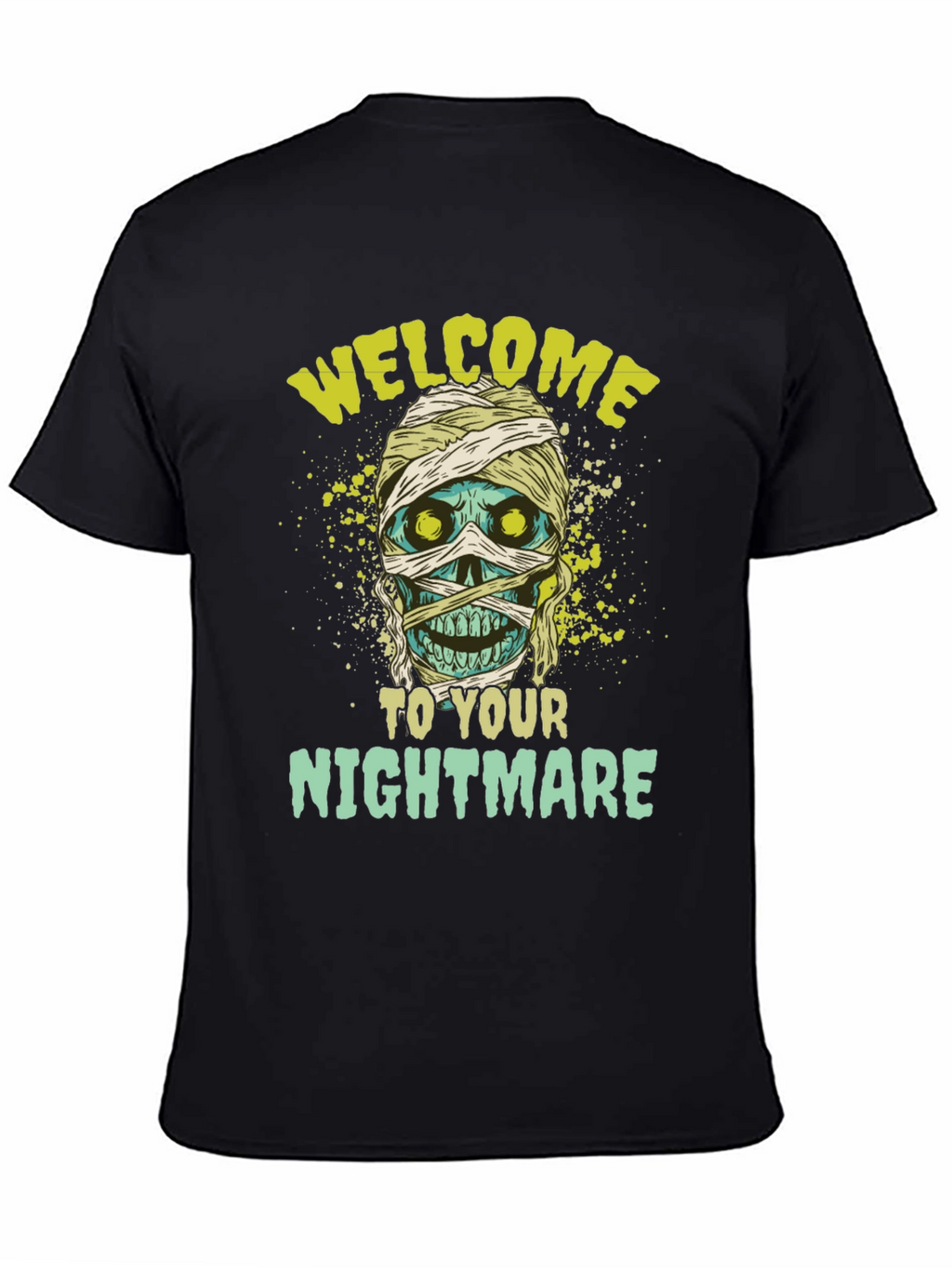 Mummy Nightmare Graphic Tee - Halloween Shirt