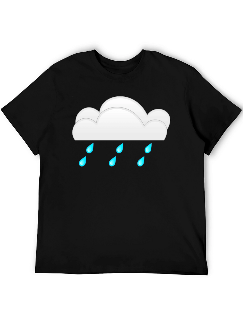 Rain Cloud Graphic Tee - Weather Lovers Shirt