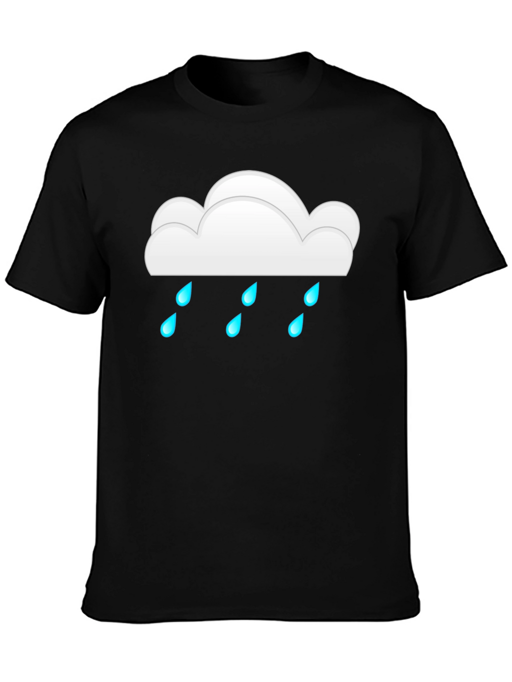 Rain Cloud Graphic Tee - Weather Lovers Shirt