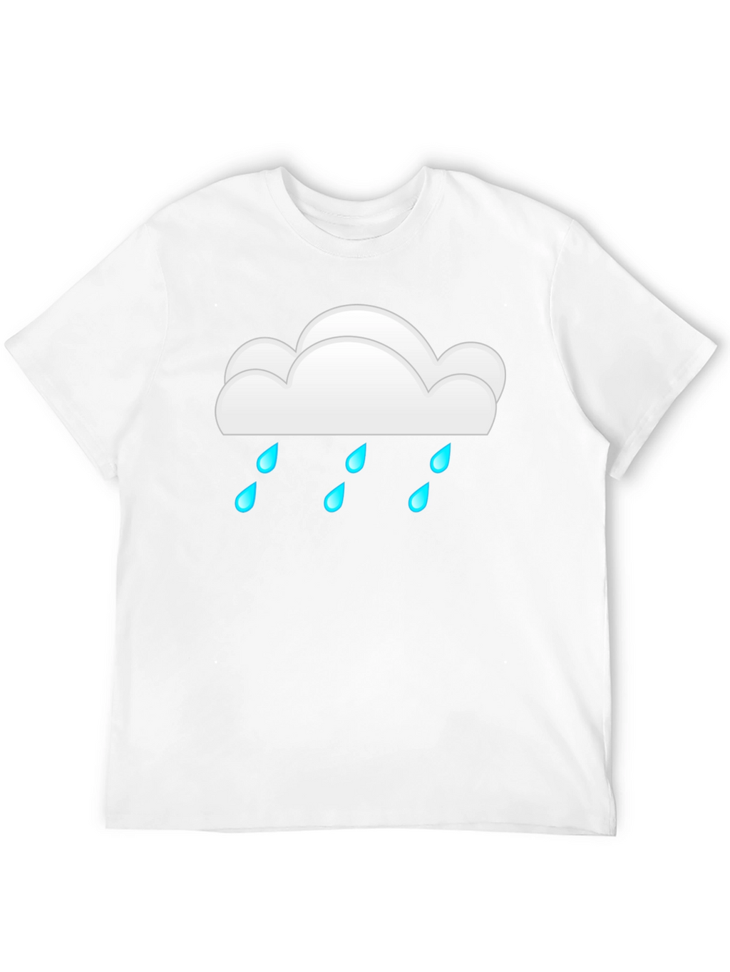 Rain Cloud Graphic Tee - Weather Lovers Shirt