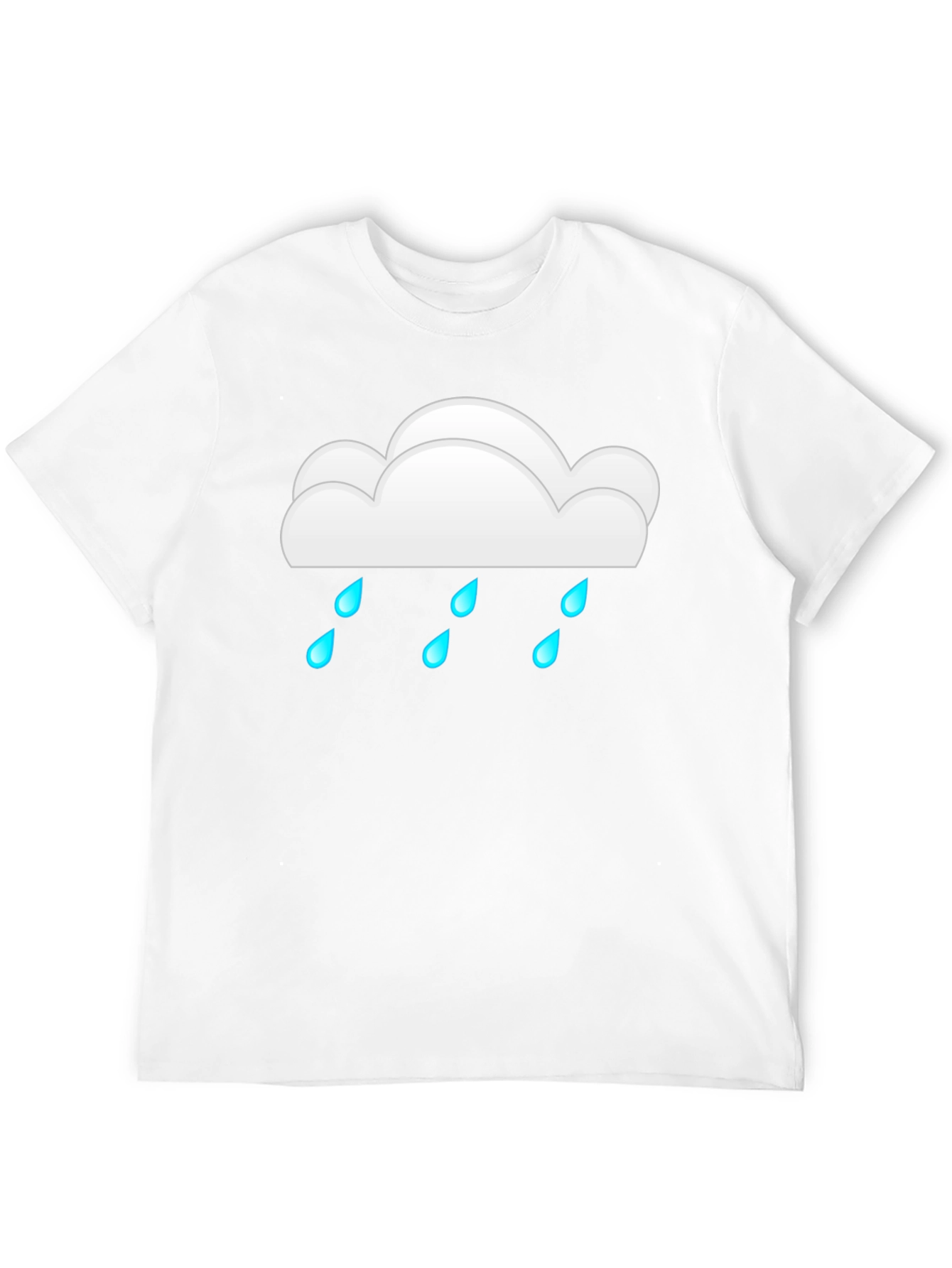 Rain Cloud Graphic Tee - Weather Lovers Shirt