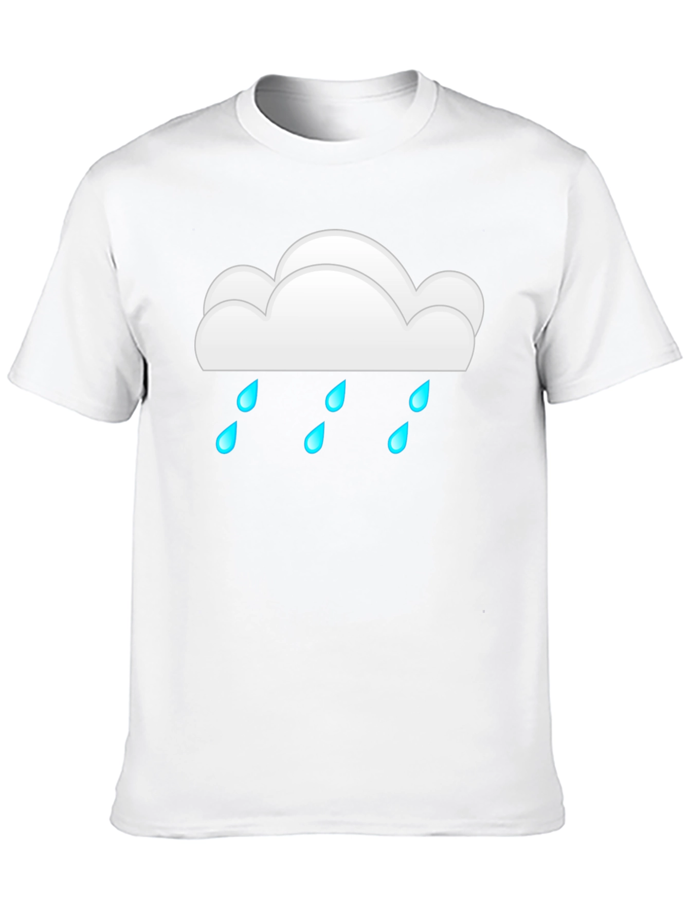 Rain Cloud Graphic Tee - Weather Lovers Shirt