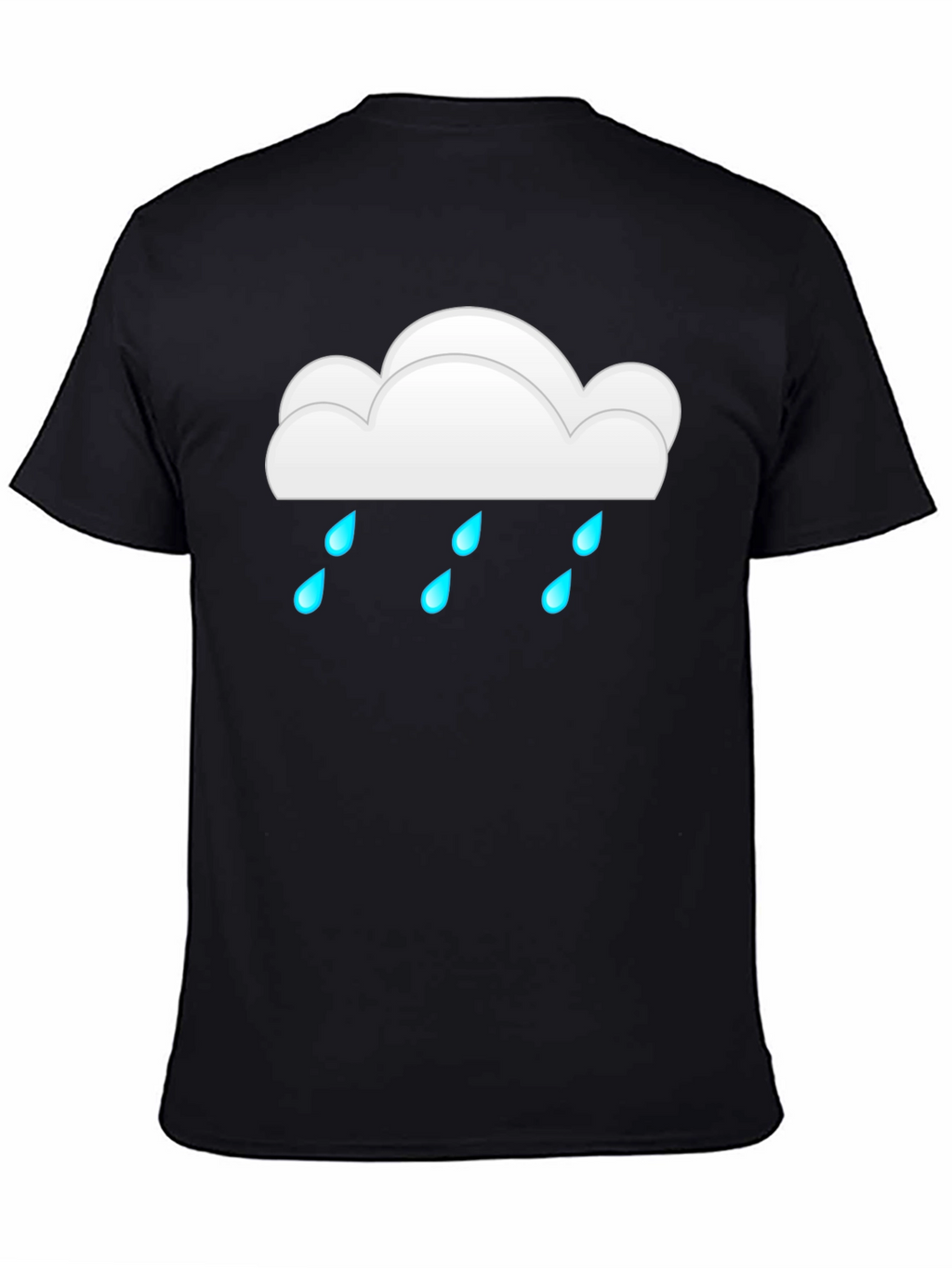 Rain Cloud Graphic Tee - Weather Lovers Shirt