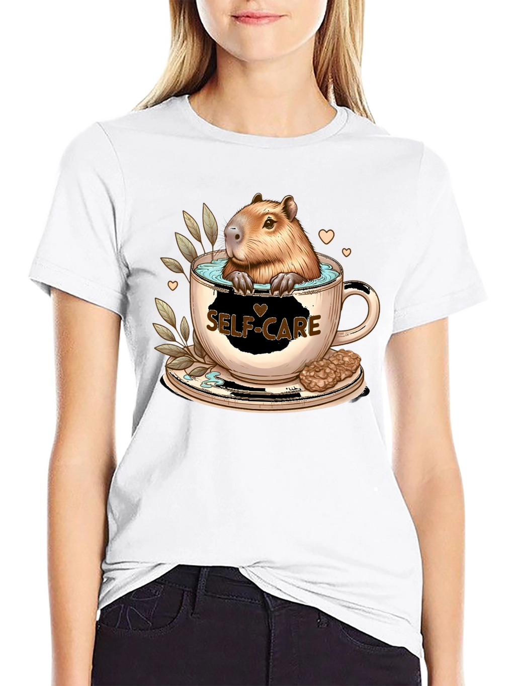 Self-Care Capybara T-Shirt