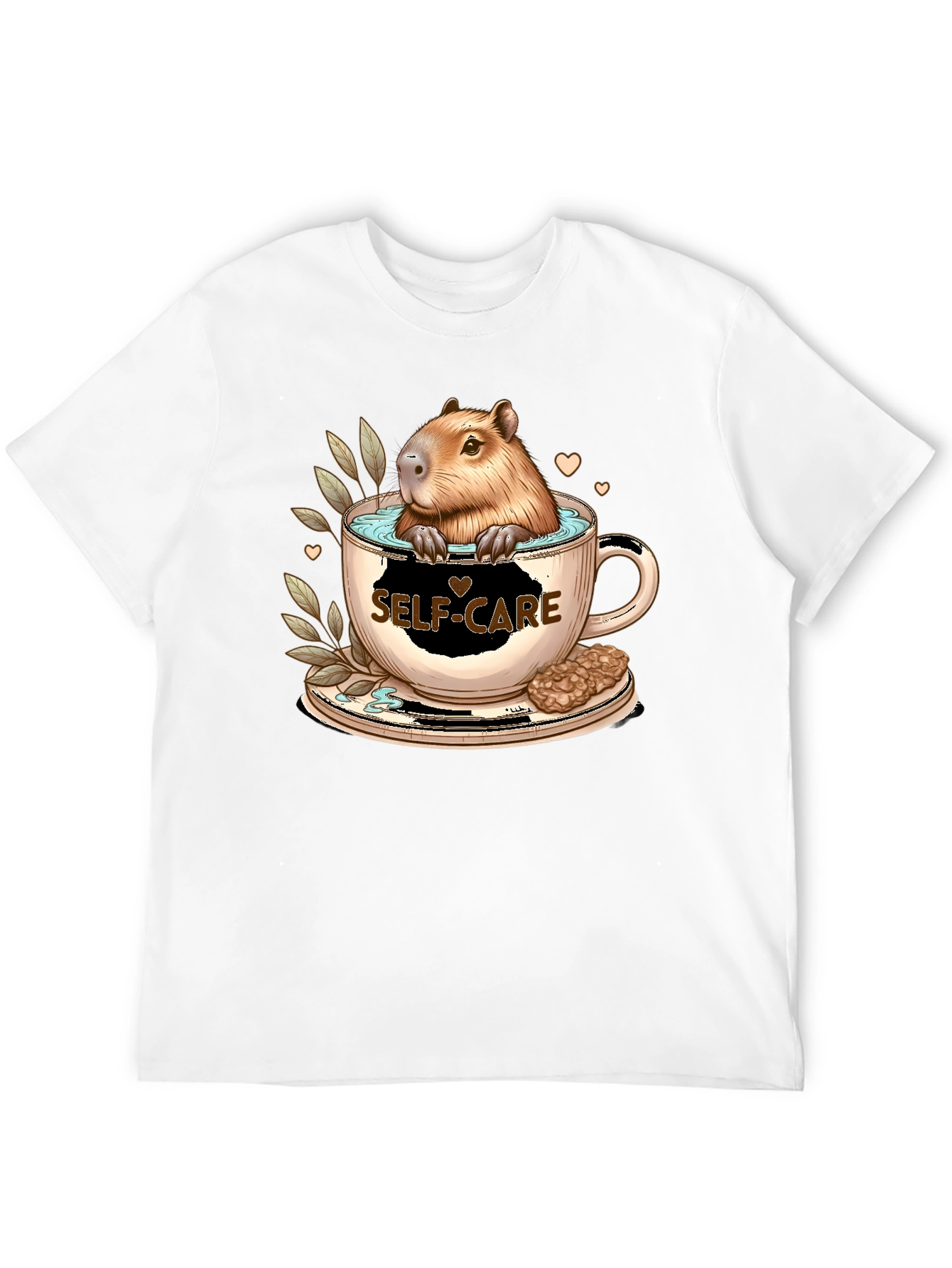 Self-Care Capybara T-Shirt