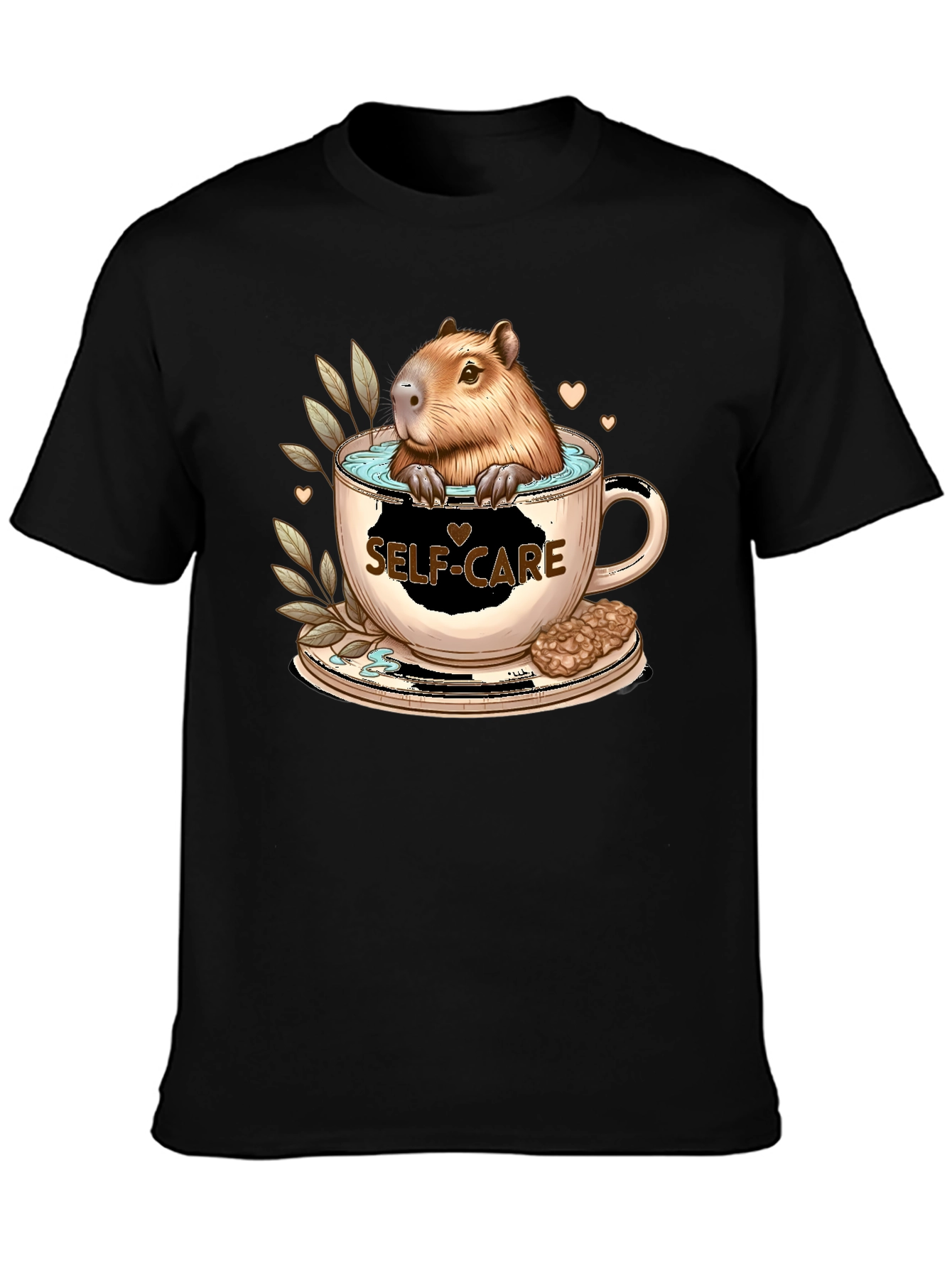 Self-Care Capybara T-Shirt