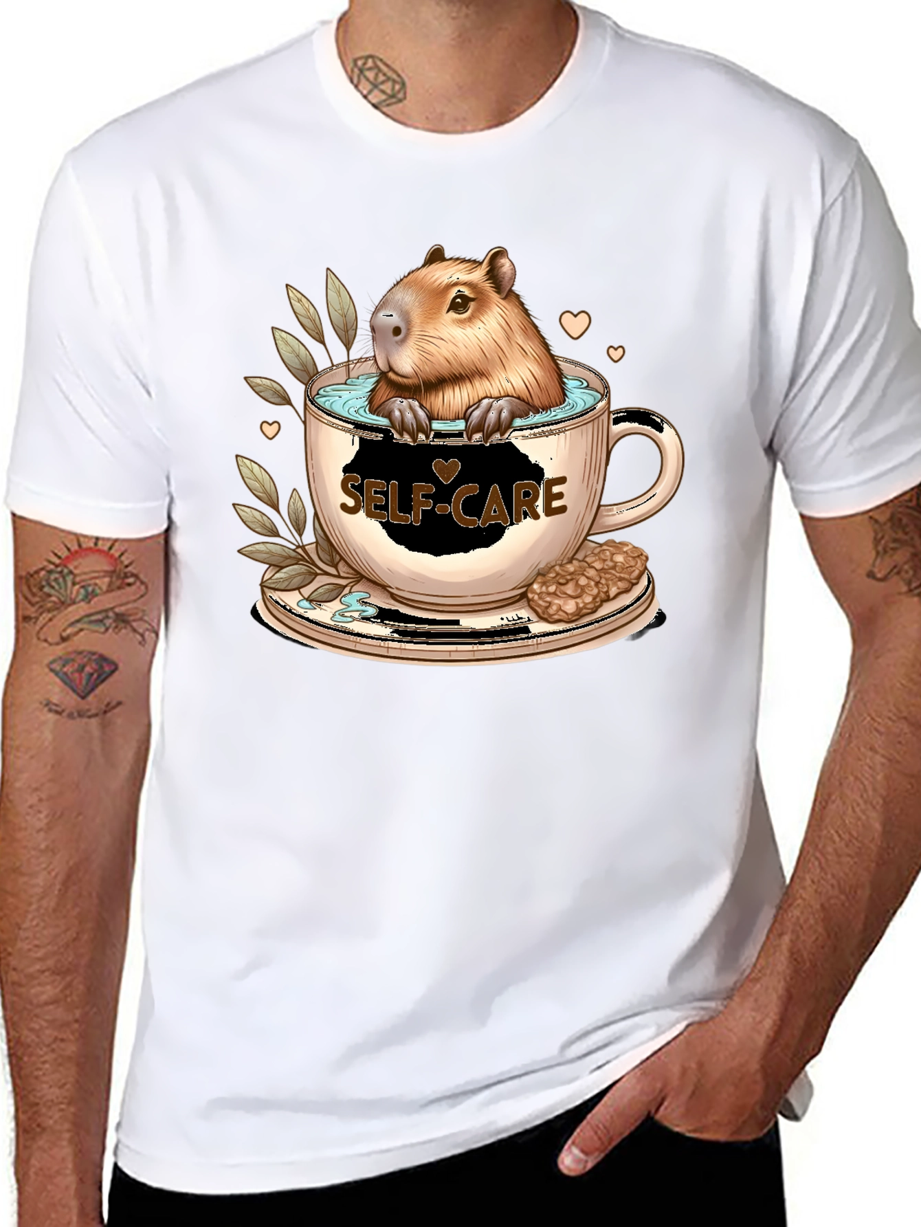 Self-Care Capybara T-Shirt