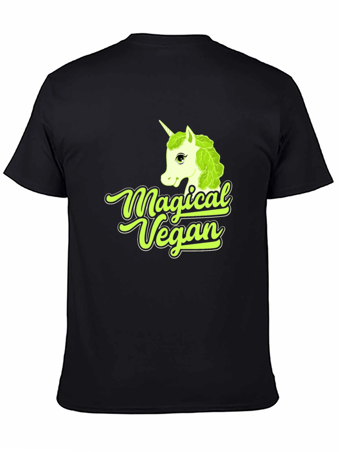 Magical Vegan T-Shirt - Unicorn Graphic Tee