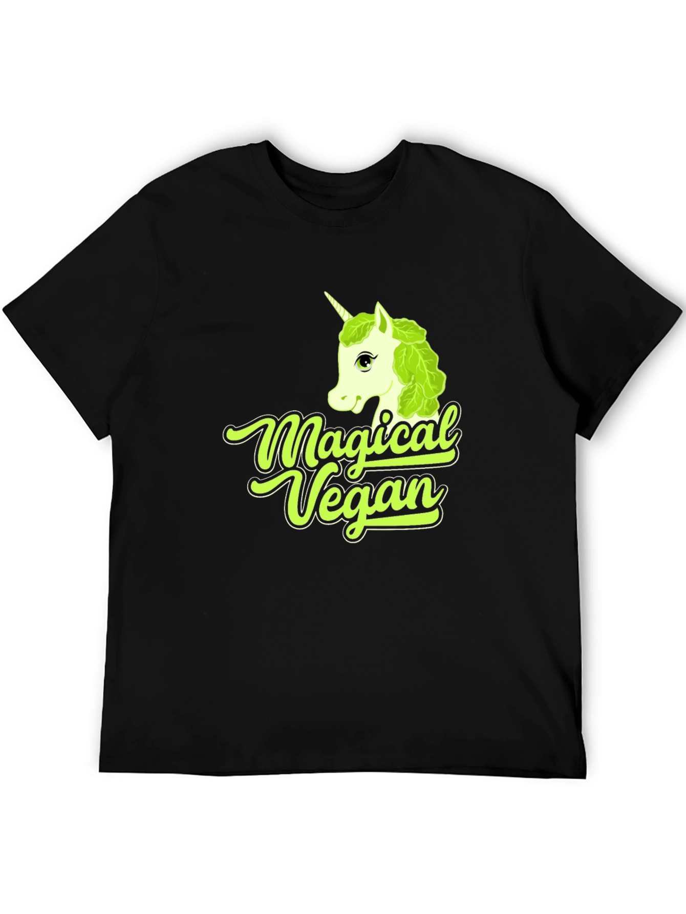 Magical Vegan T-Shirt - Unicorn Graphic Tee