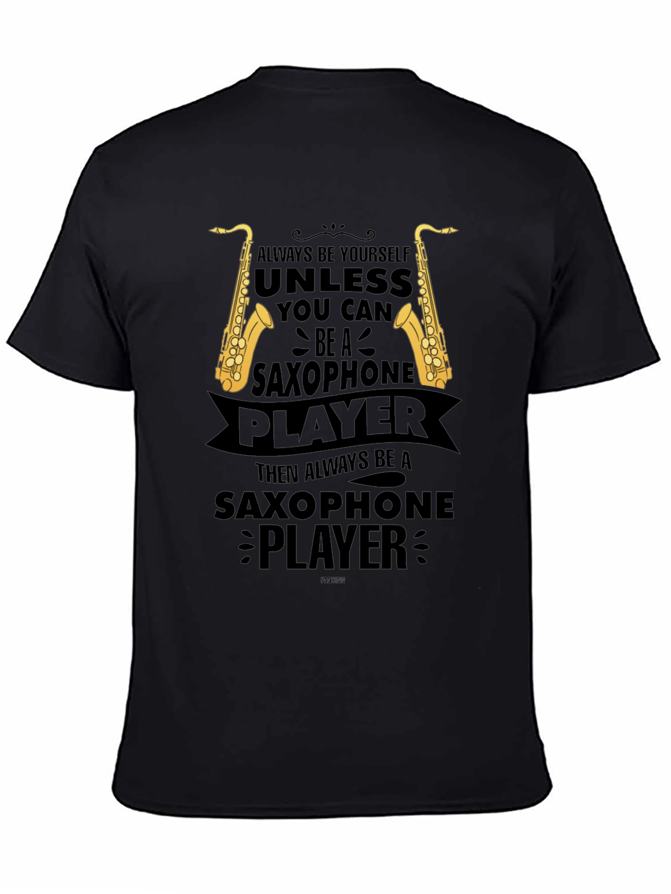 Saxophone Player Graphic T-Shirt - Musician Tee