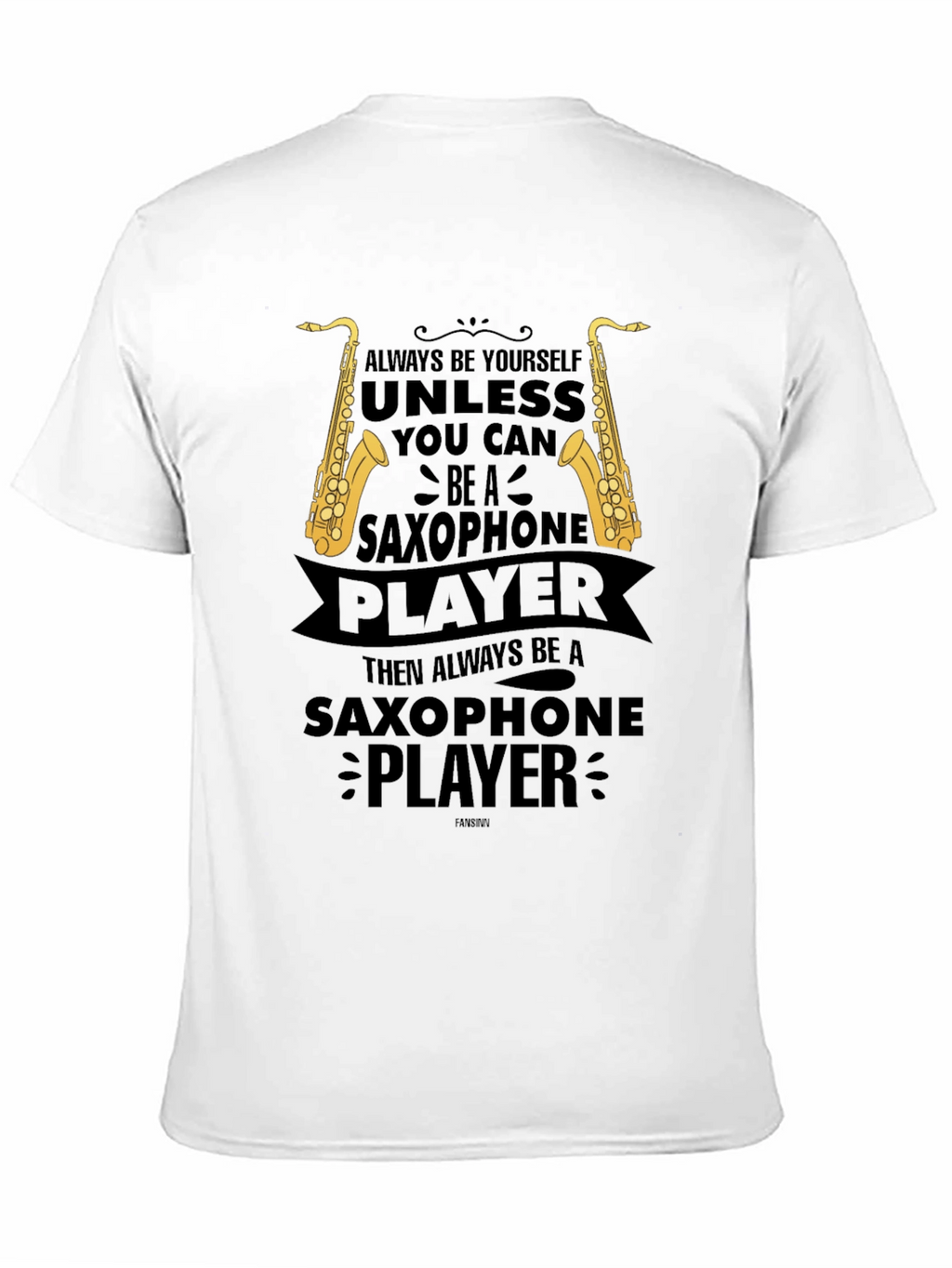 Saxophone Player Graphic T-Shirt - Musician Tee