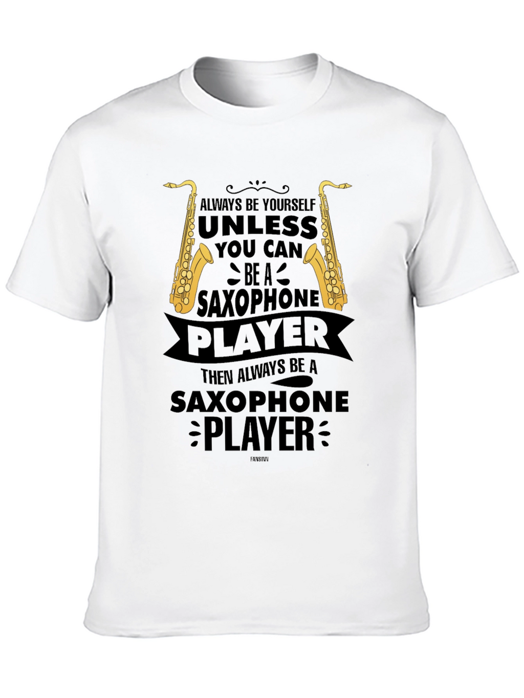 Saxophone Player Graphic T-Shirt - Musician Tee