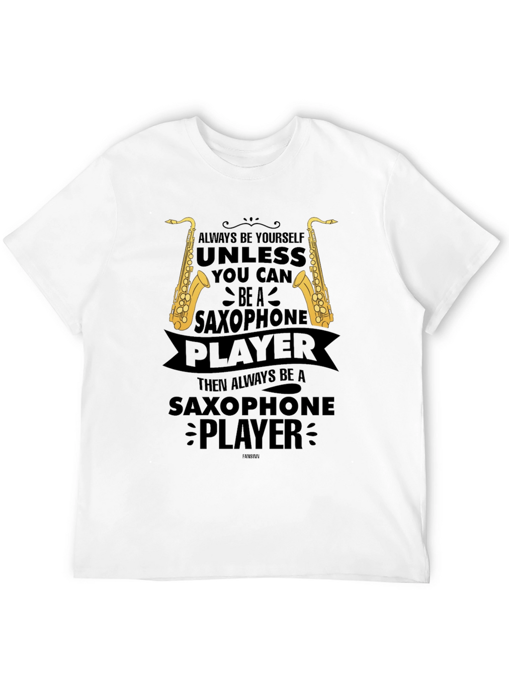Saxophone Player Graphic T-Shirt - Musician Tee