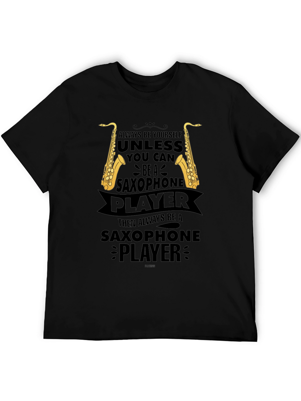 Saxophone Player Graphic T-Shirt - Musician Tee