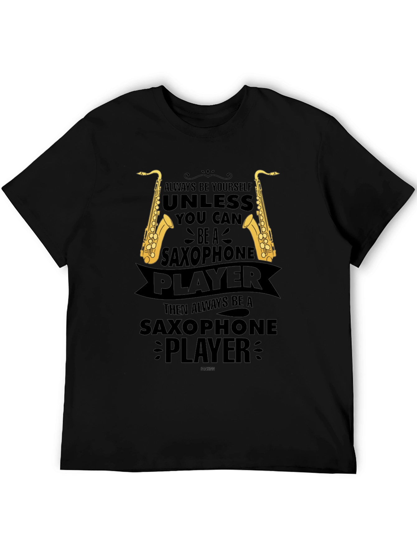 Saxophone Player Graphic T-Shirt - Musician Tee
