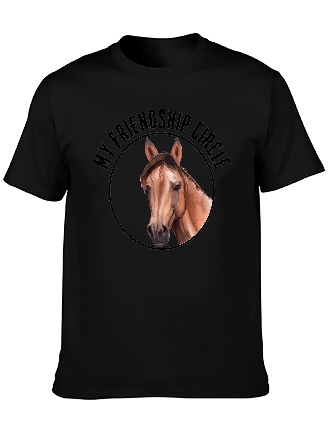 Friendship Circle Horse Graphic Tee