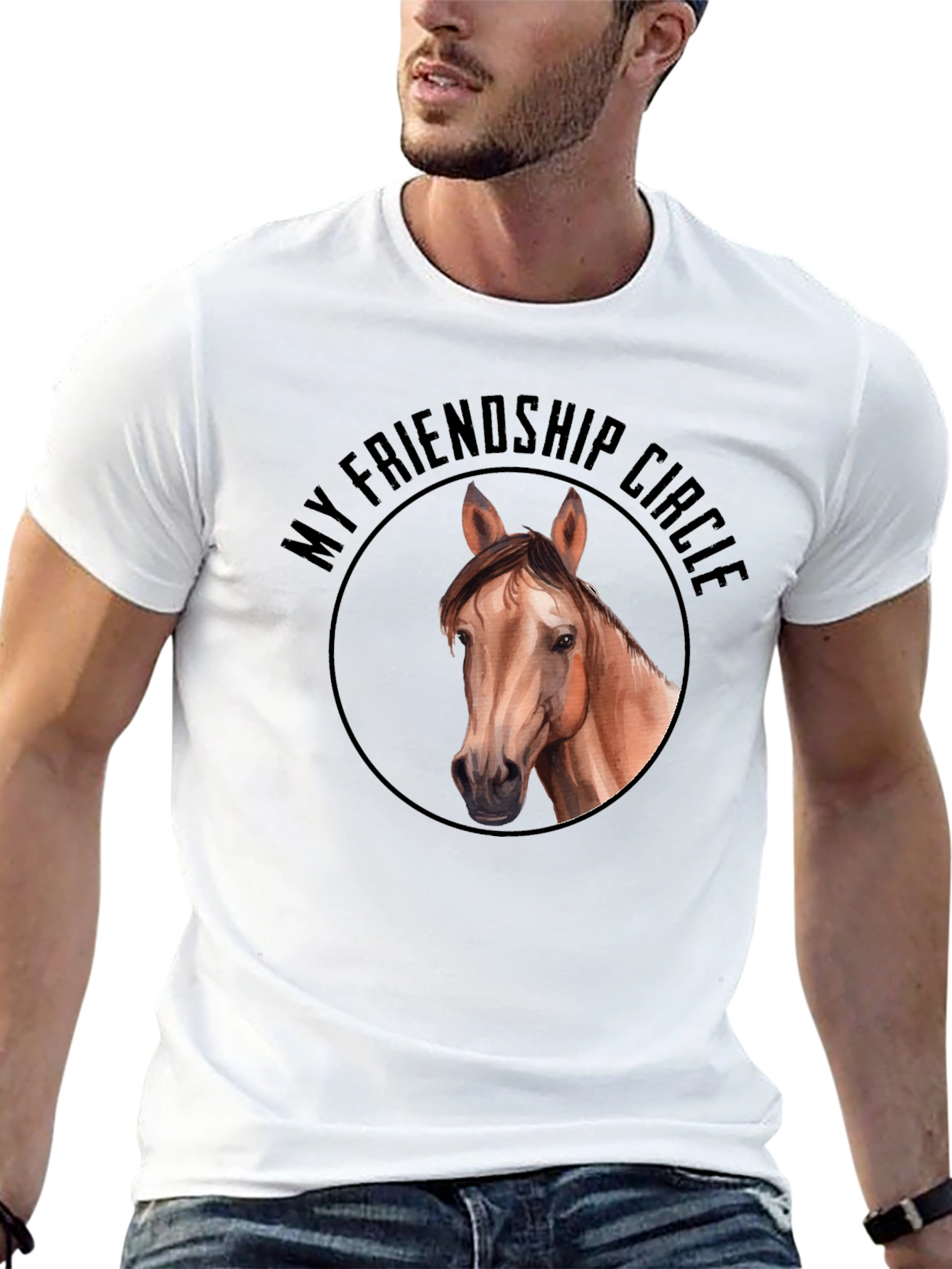 Friendship Circle Horse Graphic Tee