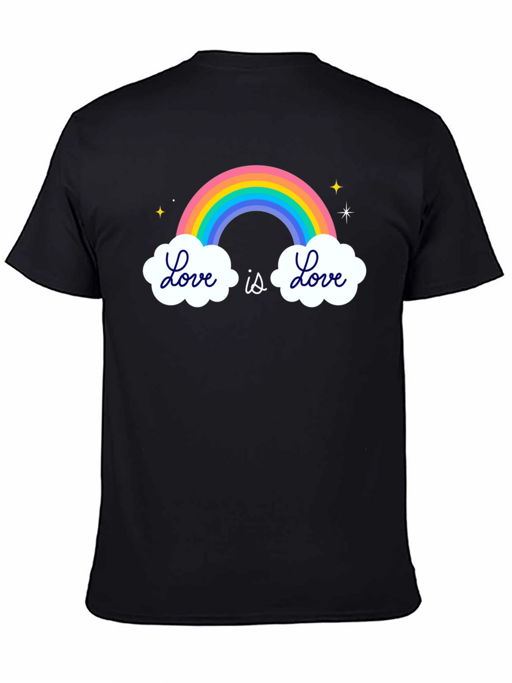 Love Is Love Rainbow Graphic T-Shirt