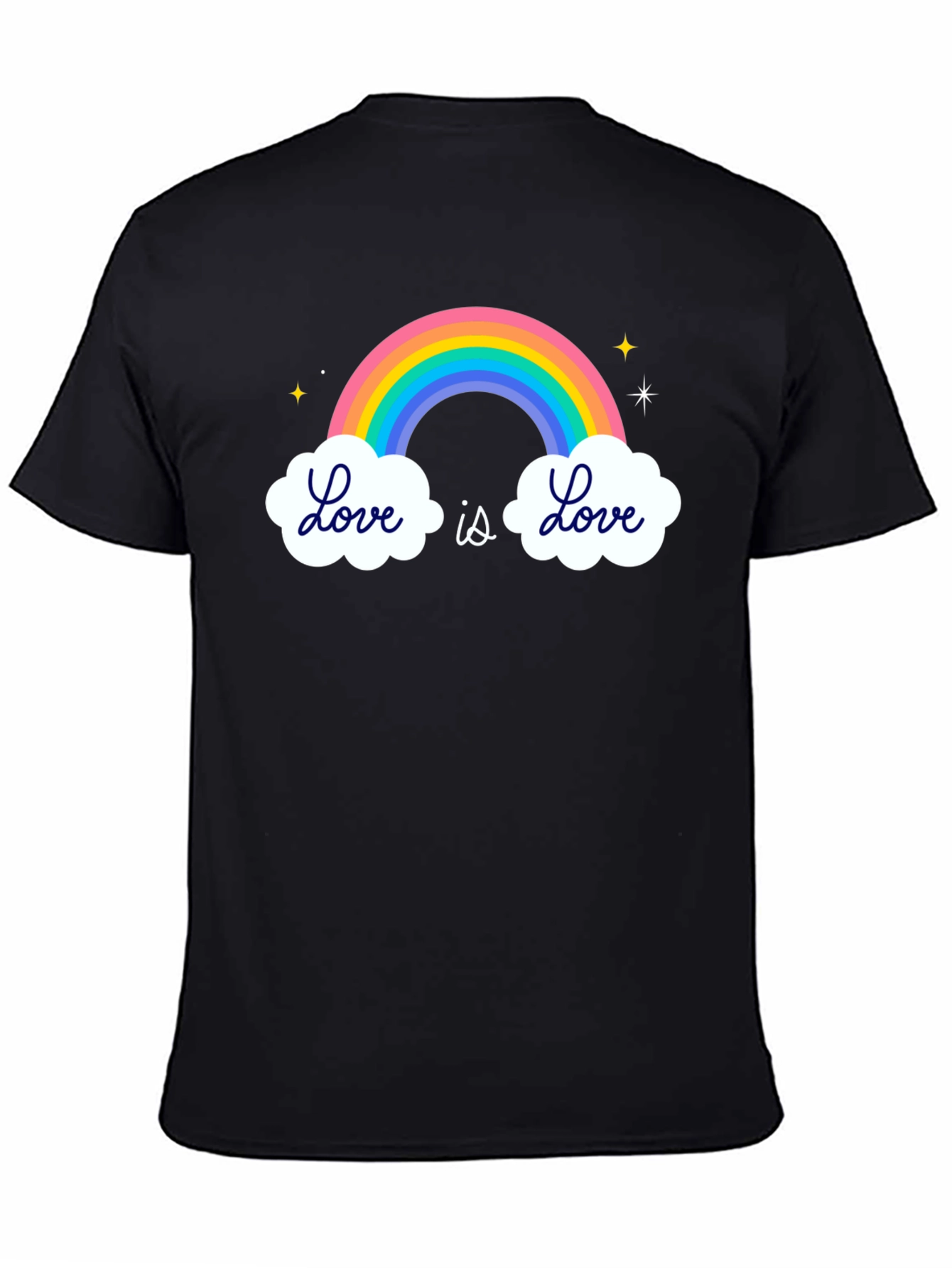 Love Is Love Rainbow Graphic T-Shirt