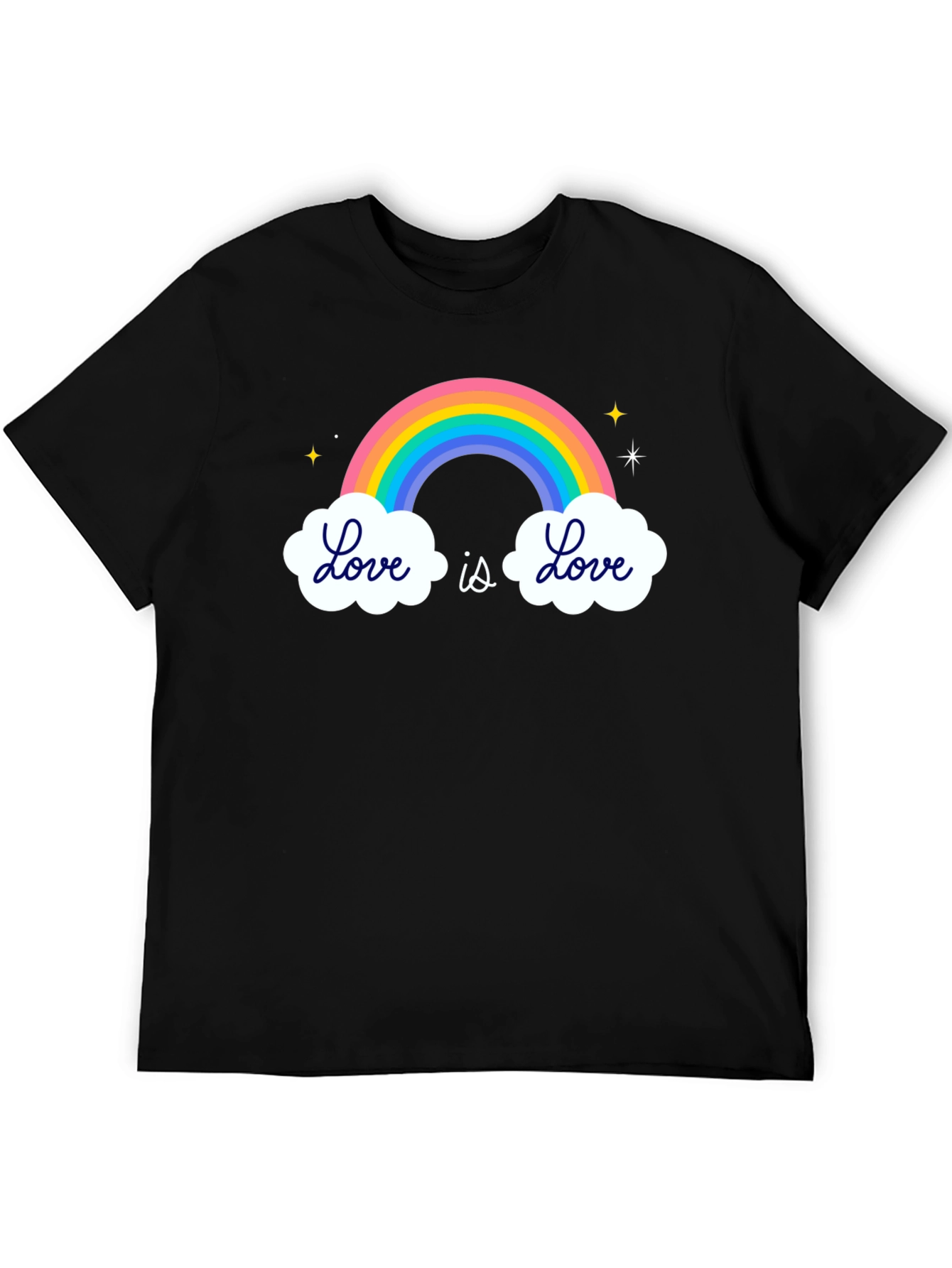 Love Is Love Rainbow Graphic T-Shirt
