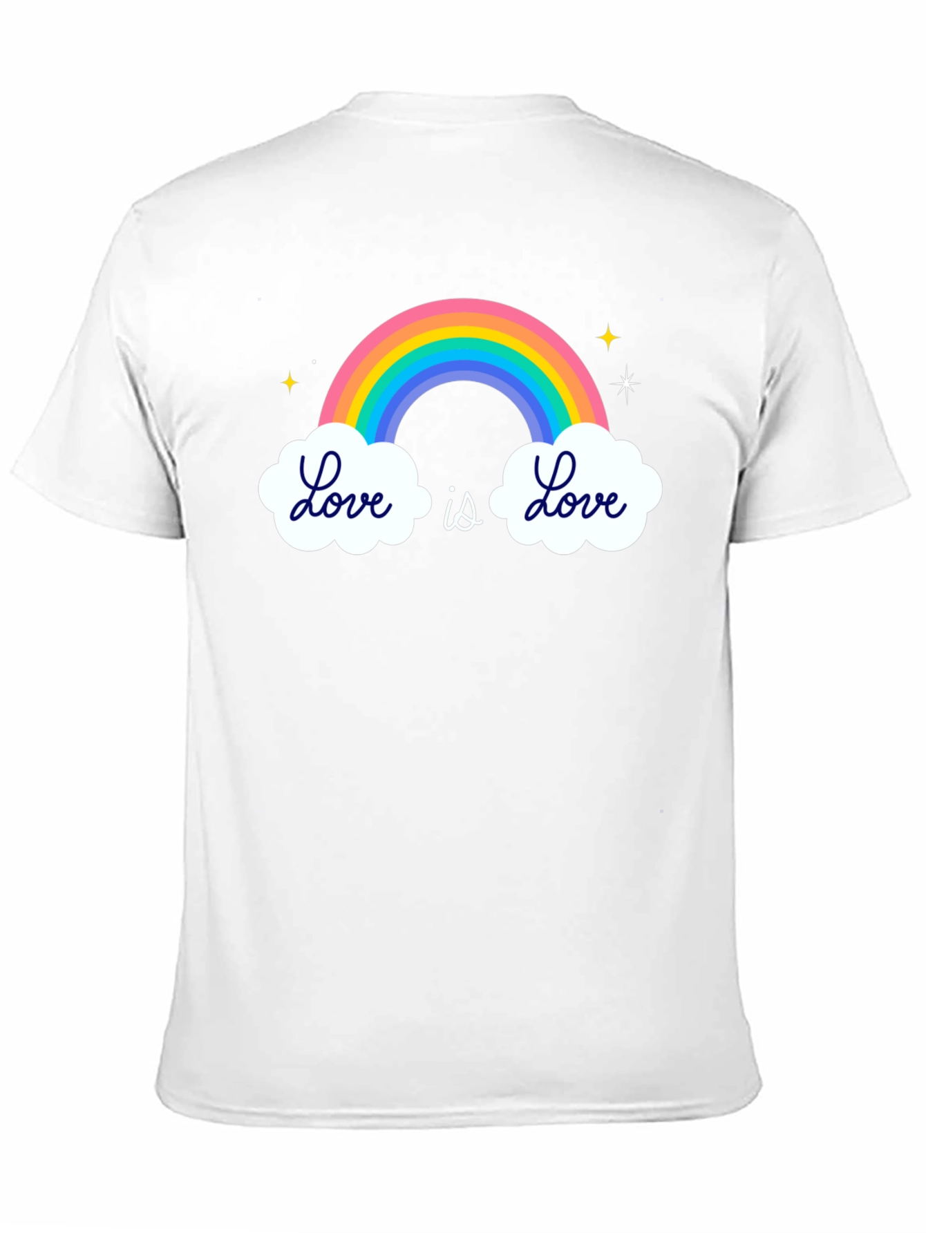 Love Is Love Rainbow Graphic T-Shirt