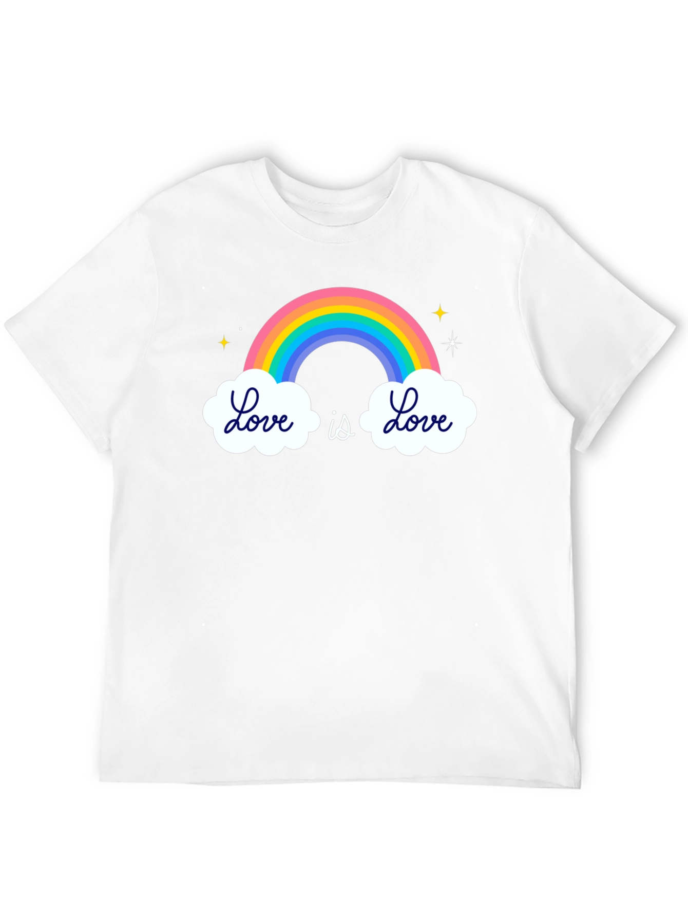 Love Is Love Rainbow Graphic T-Shirt