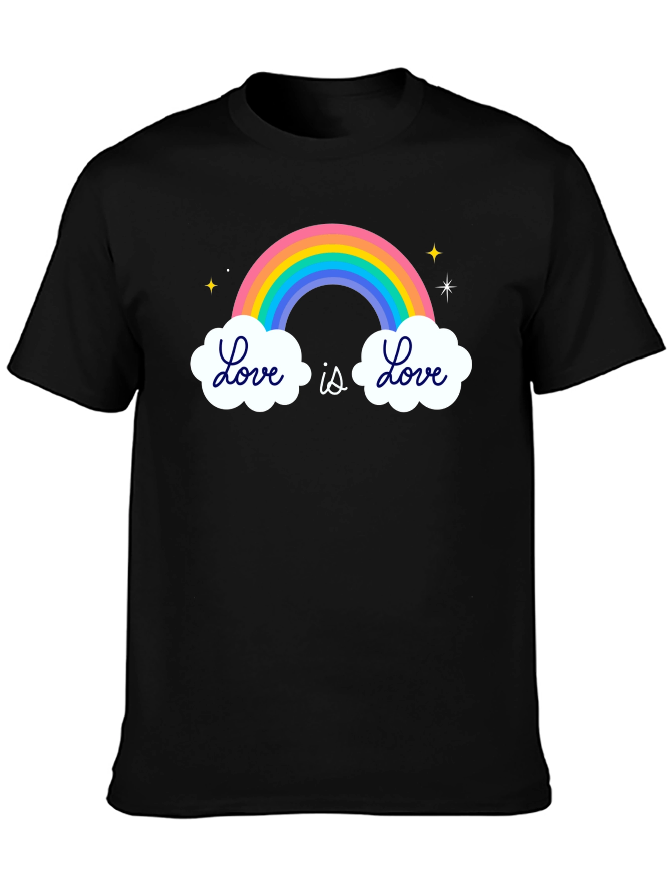 Love Is Love Rainbow Graphic T-Shirt