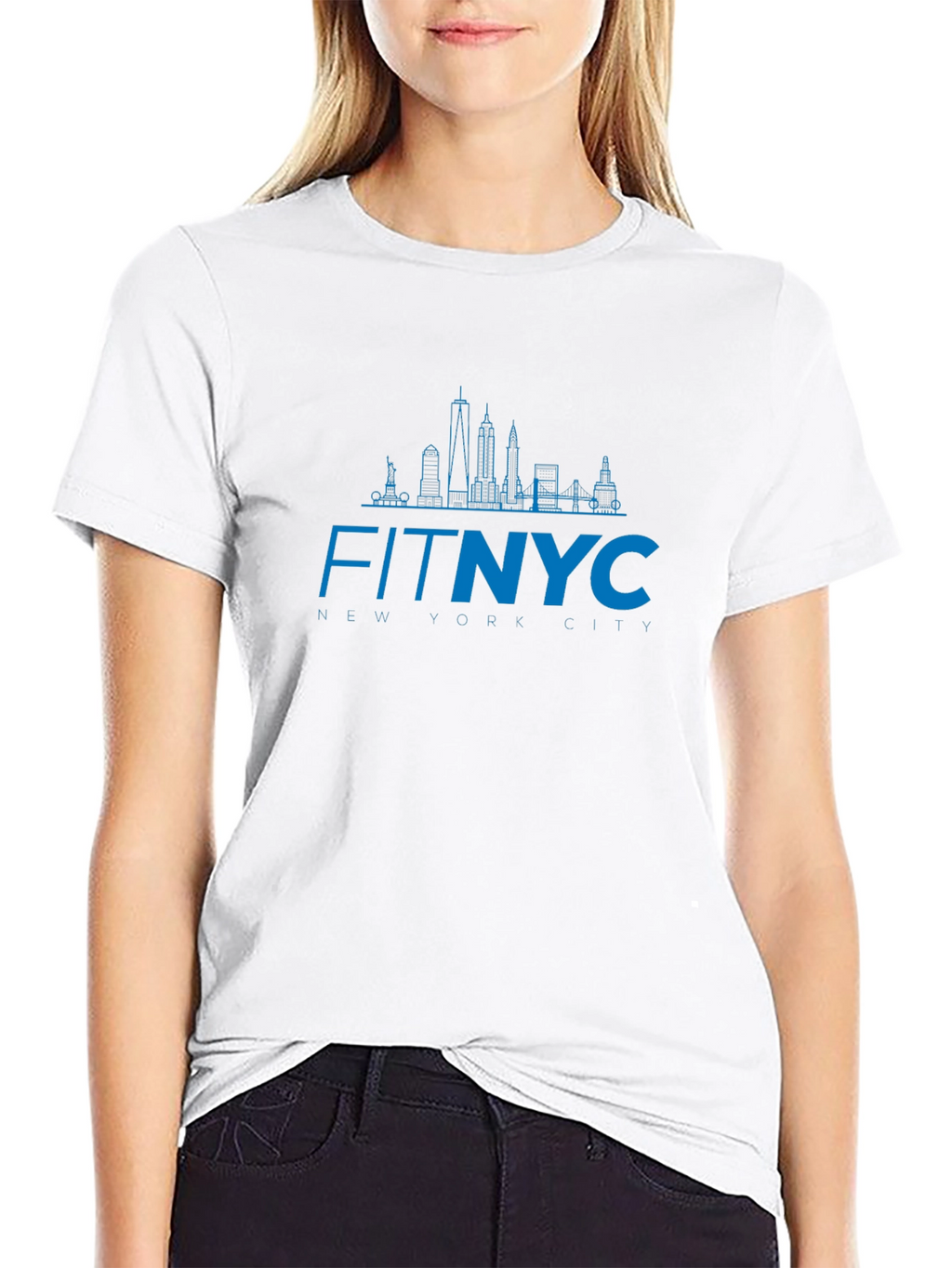 FITNYC T-Shirt - New York City Skyline