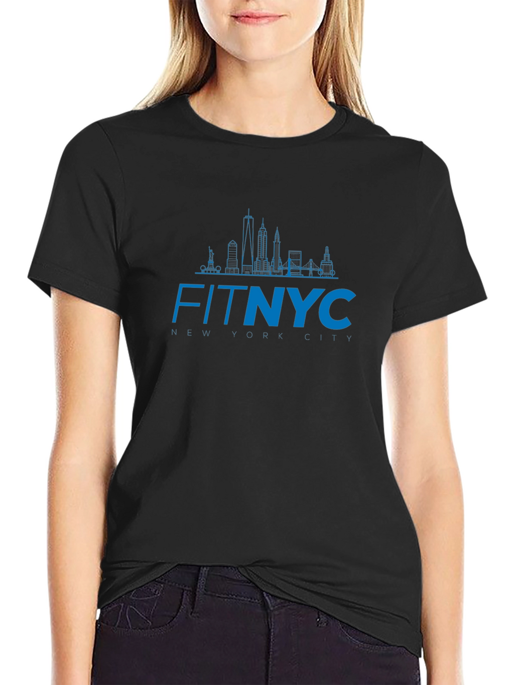 FITNYC T-Shirt - New York City Skyline