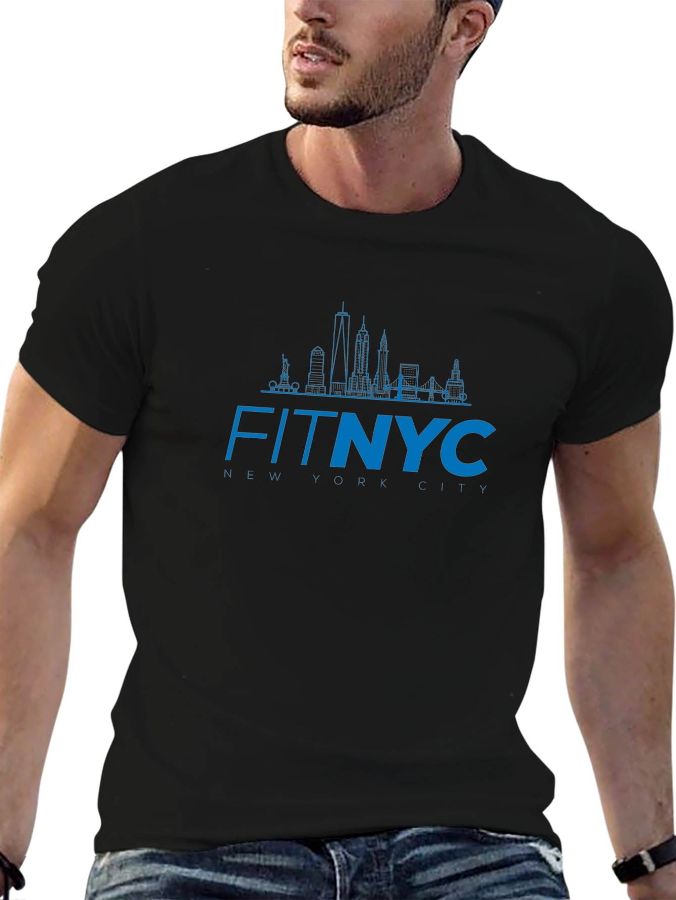 FITNYC T-Shirt - New York City Skyline