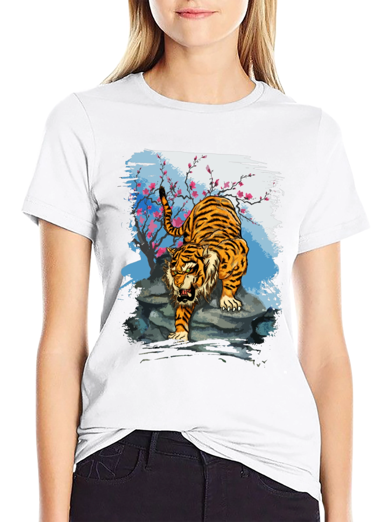 Tiger Graphic T-Shirt
