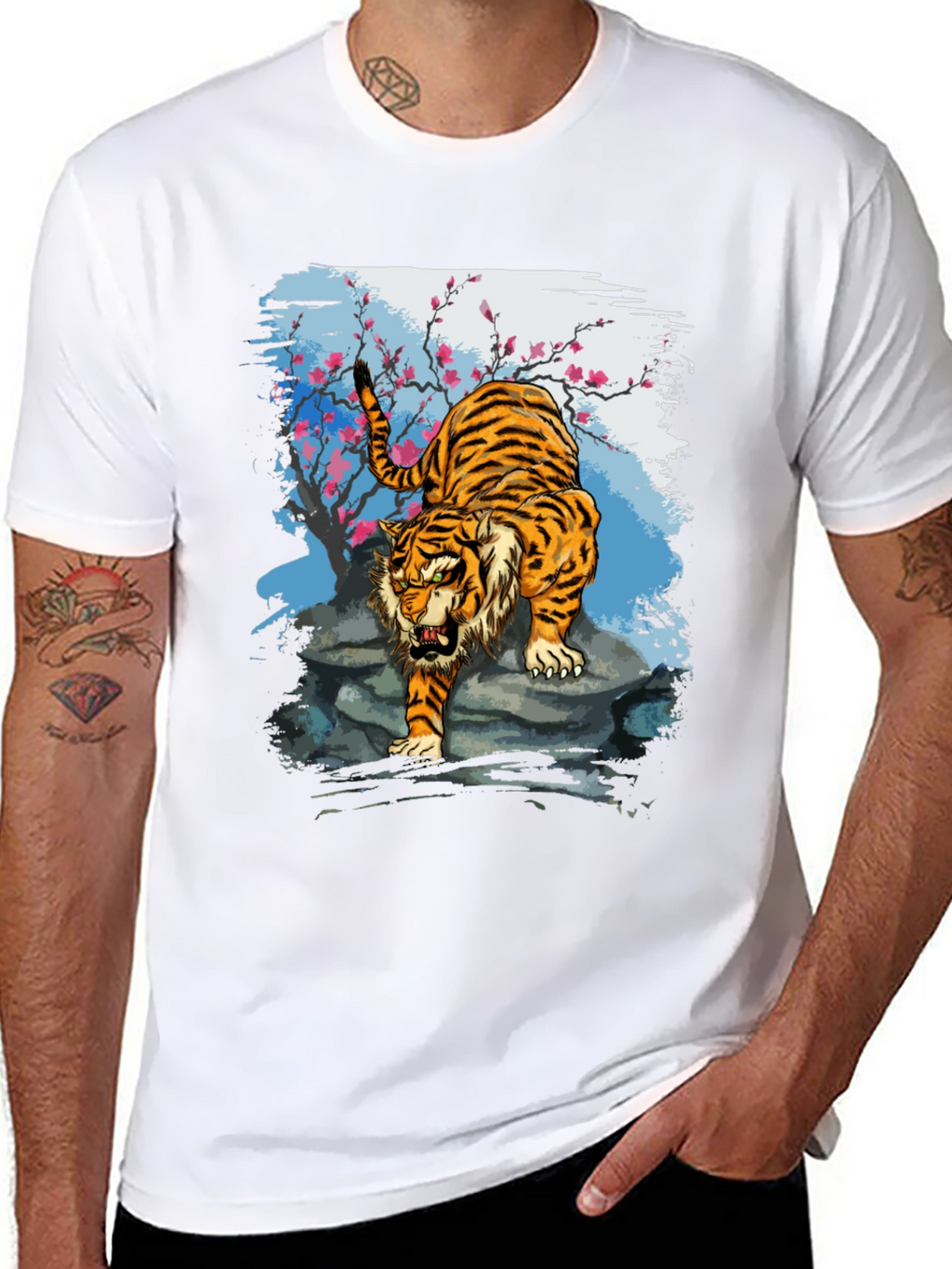 Tiger Graphic T-Shirt