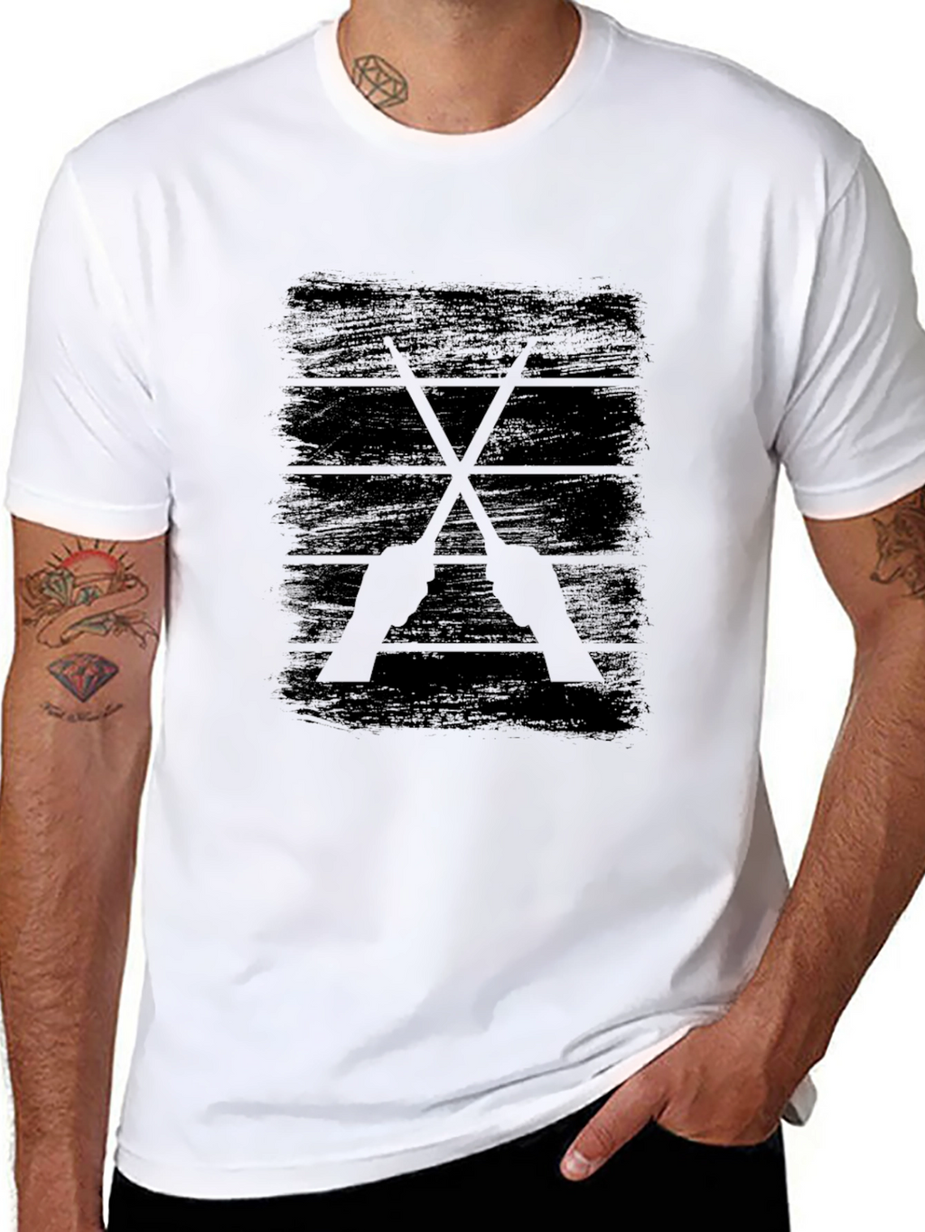 Rowing Paddles Graphic T-Shirt