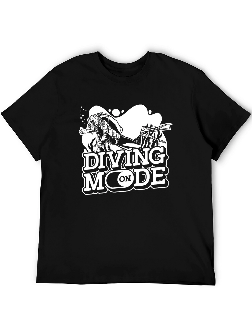 Diving Mode On Graphic Tee