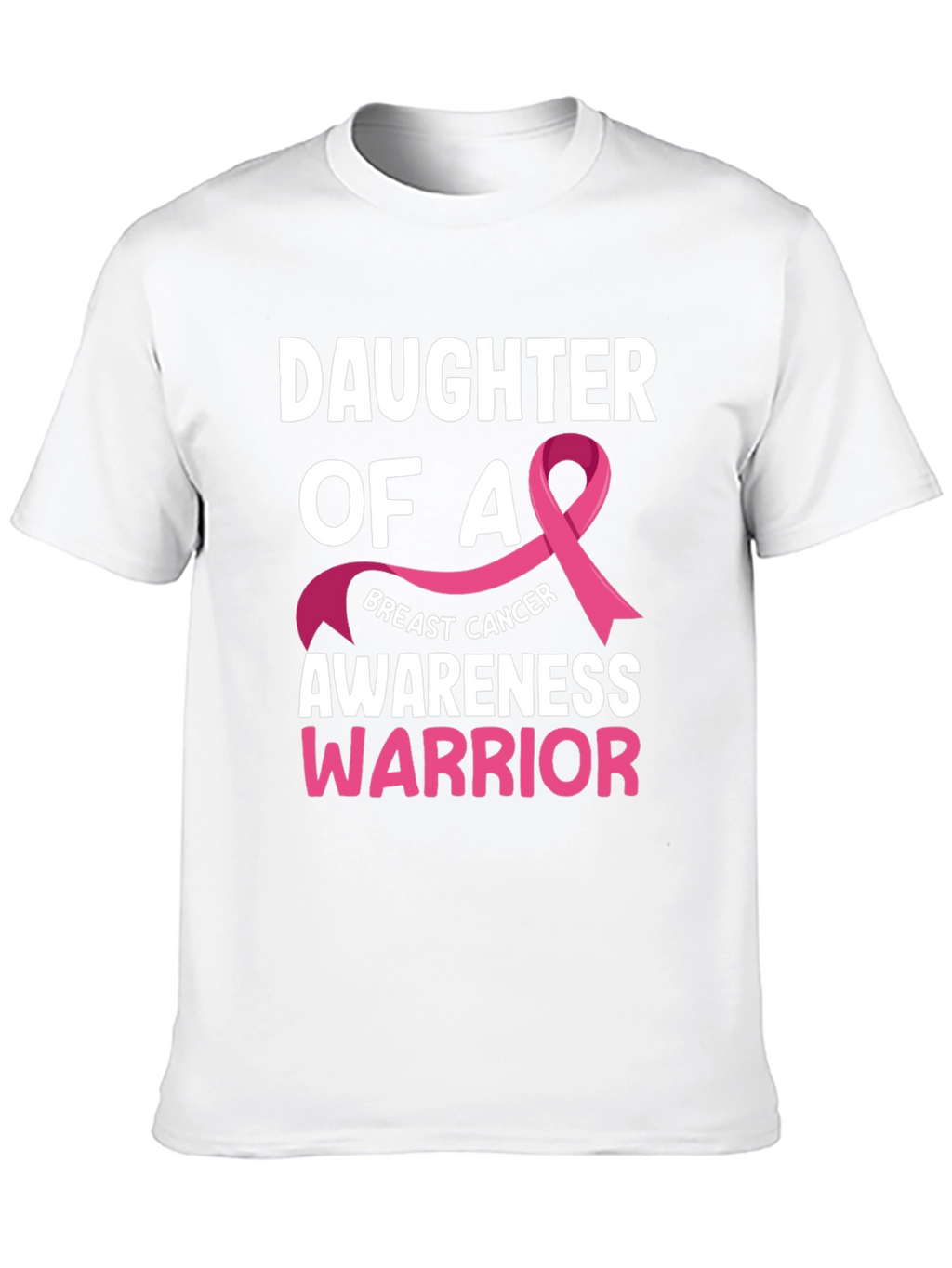 Daughter of a Warrior Breast Cancer Awareness T-Shirt