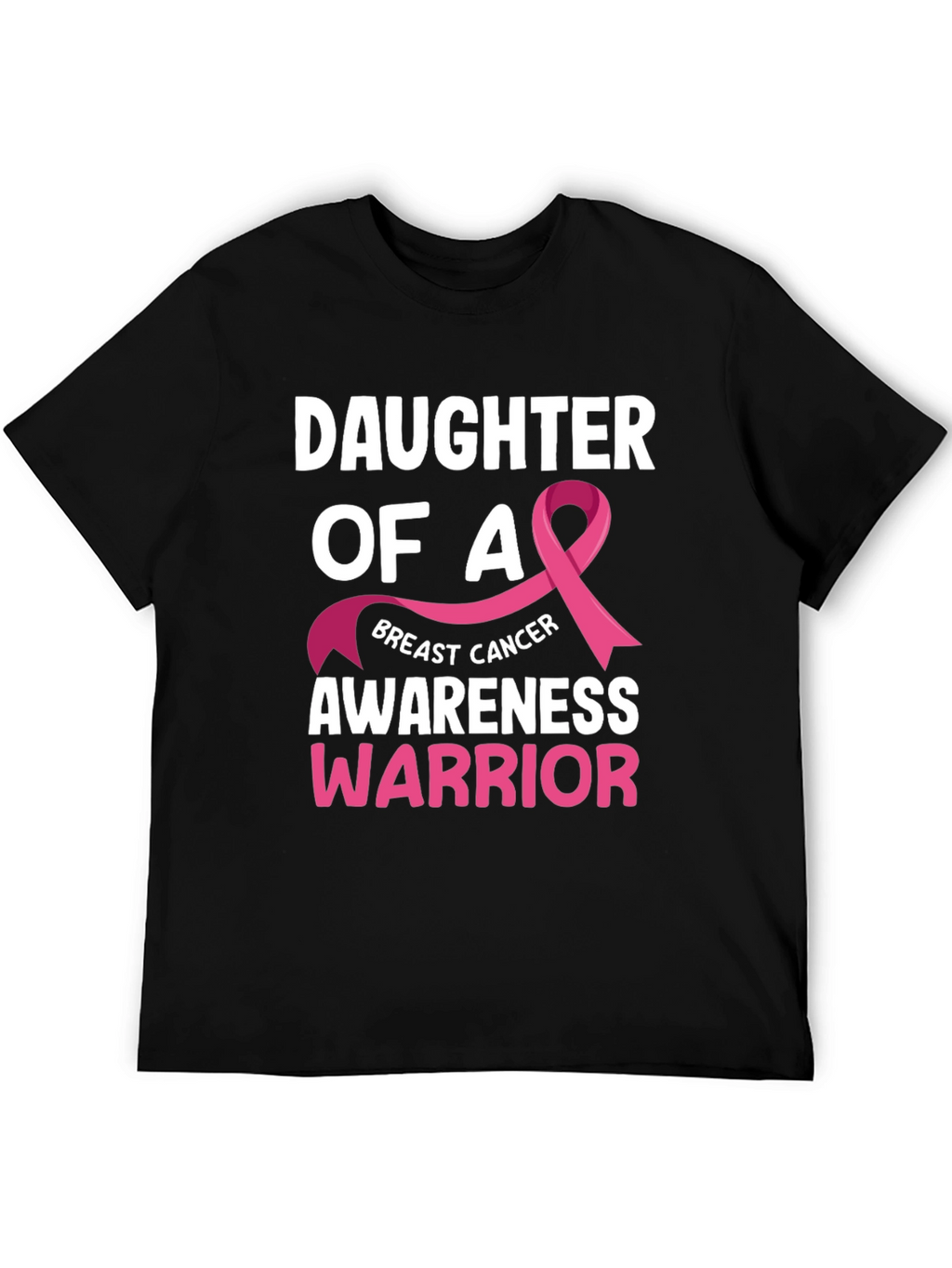 Daughter of a Warrior Breast Cancer Awareness T-Shirt