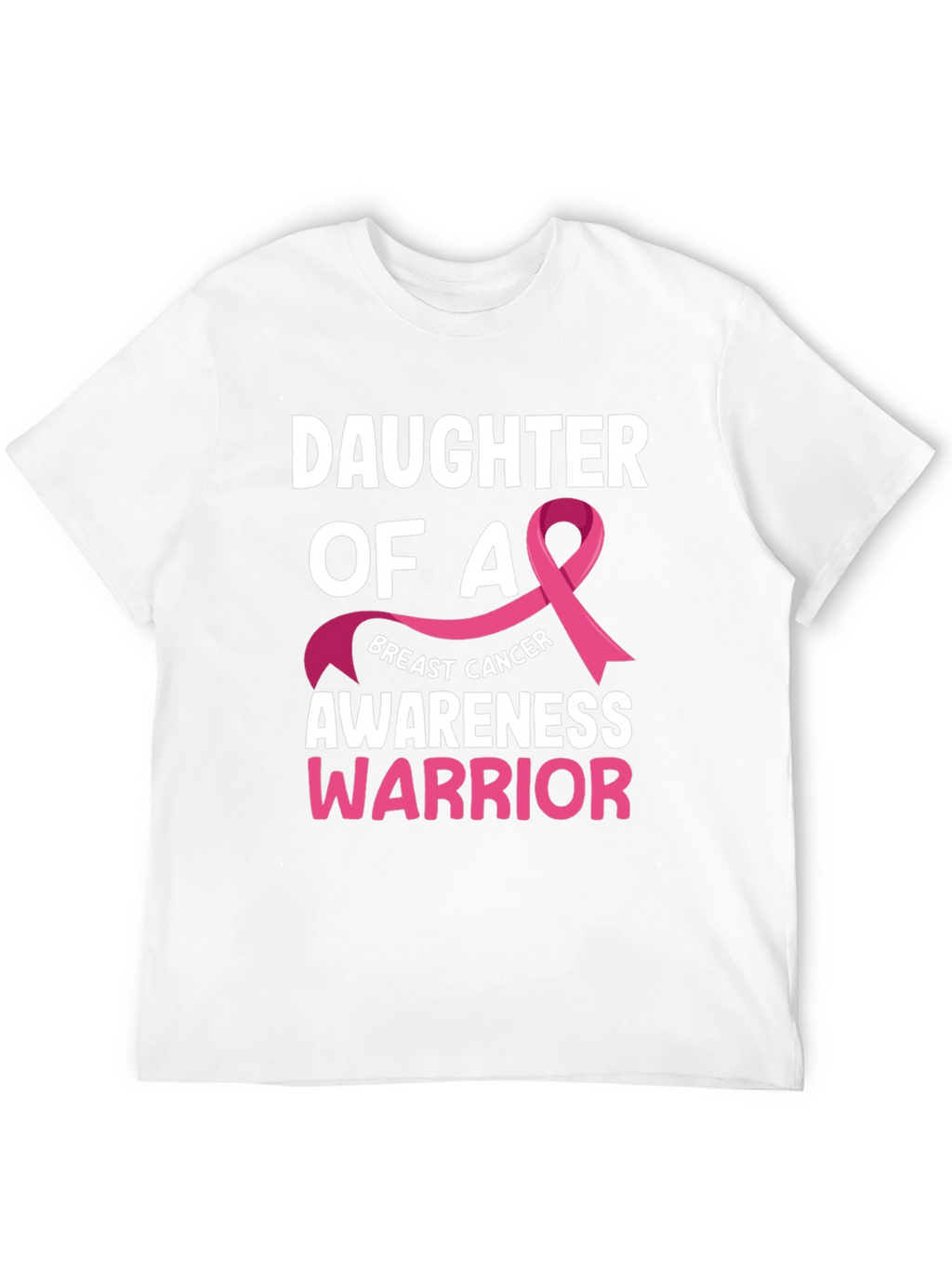 Daughter of a Warrior Breast Cancer Awareness T-Shirt