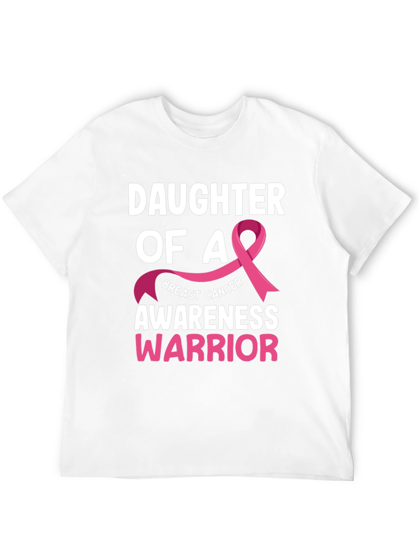 Daughter of a Warrior Breast Cancer Awareness T-Shirt