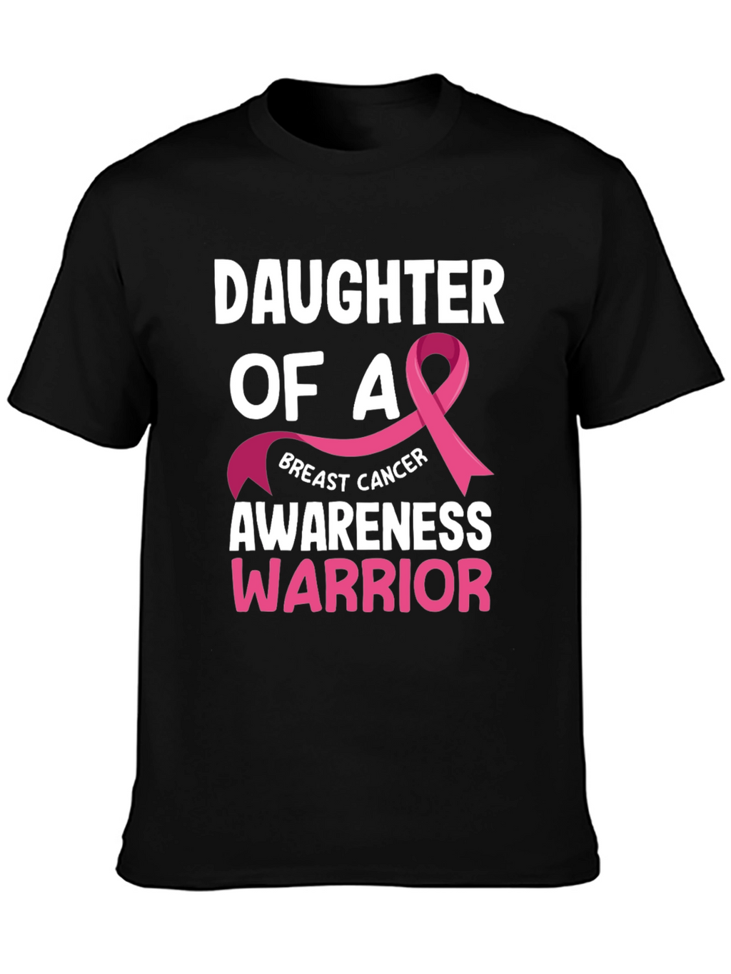 Daughter of a Warrior Breast Cancer Awareness T-Shirt