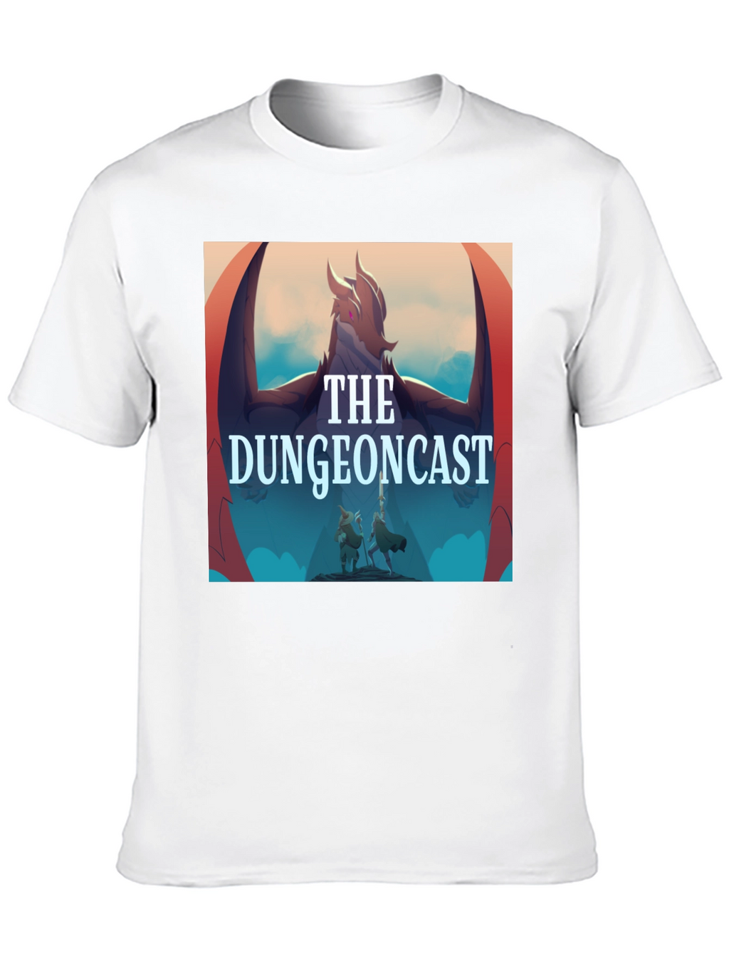 The Dungeoncast Black T-Shirt - Fantasy Podcast Apparel